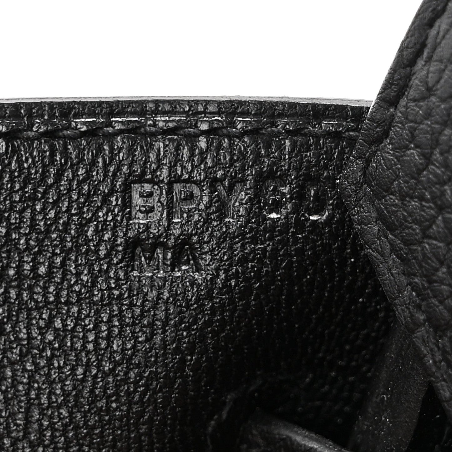 Togo Birkin 30 Black