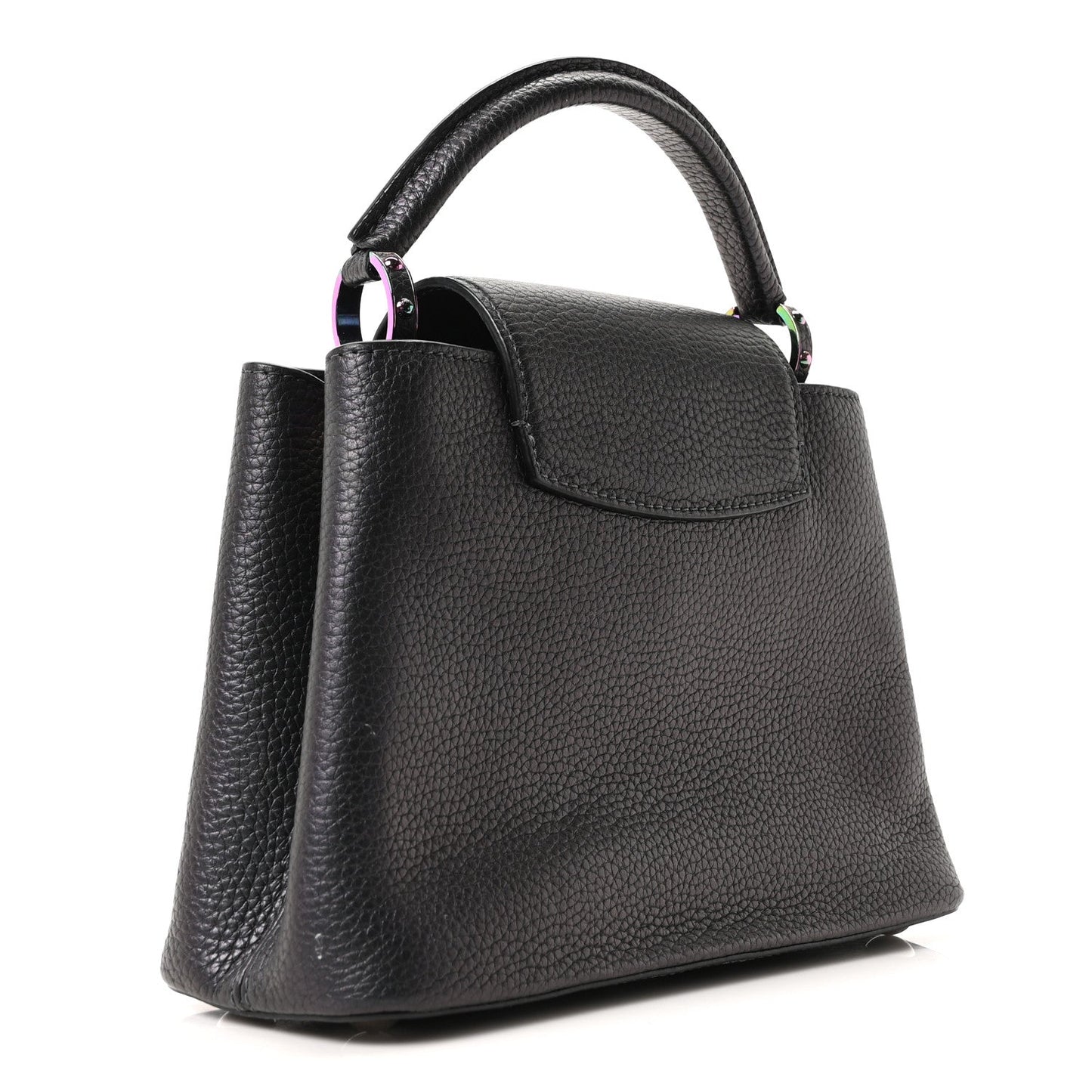 Taurillon Capucines BB Scarabeo Iridescent Black