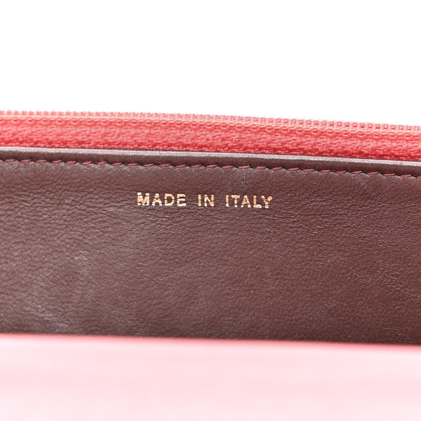 Lambskin Quilted Trendy CC Wallet On Chain WOC Bright Pink