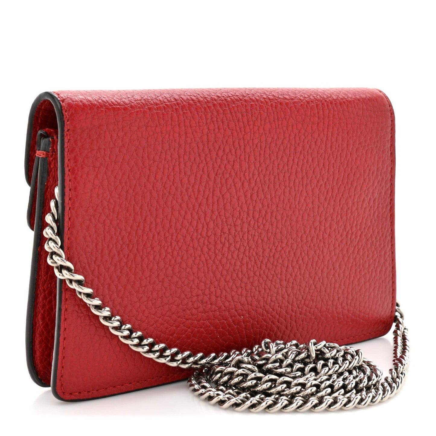 Calfskin Super Mini Dionysus Shoulder Bag Hibiscus Red