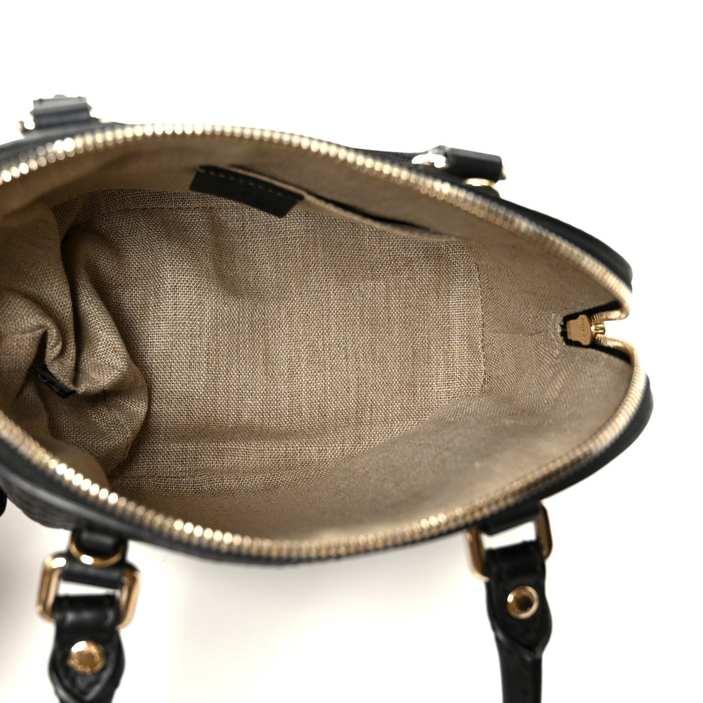 Microguccissima Mini Dome Bag Black