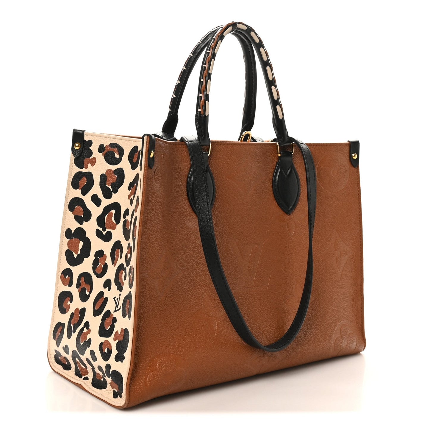Empreinte Monogram Giant Wild At Heart Onthego MM Caramel