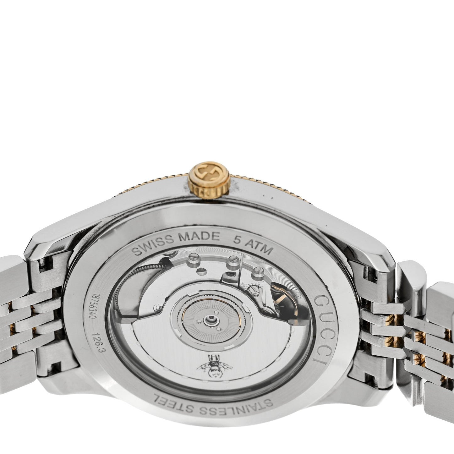 Stainless Steel 40mm G-Timeless Two Tone Charm Automatic Watch