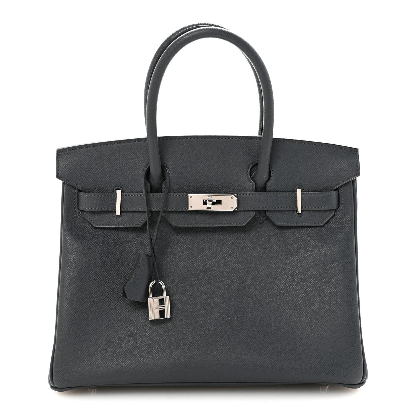 Epsom Birkin 30 Gris Misty