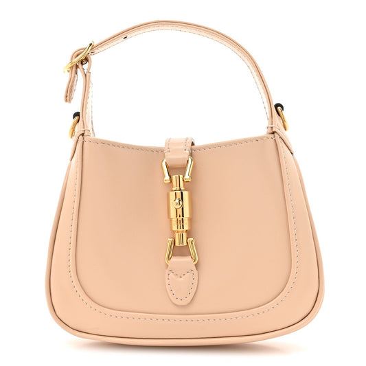 Boarded Dyana Lux Calfskin Nano Jackie 1961 Hobo Beige