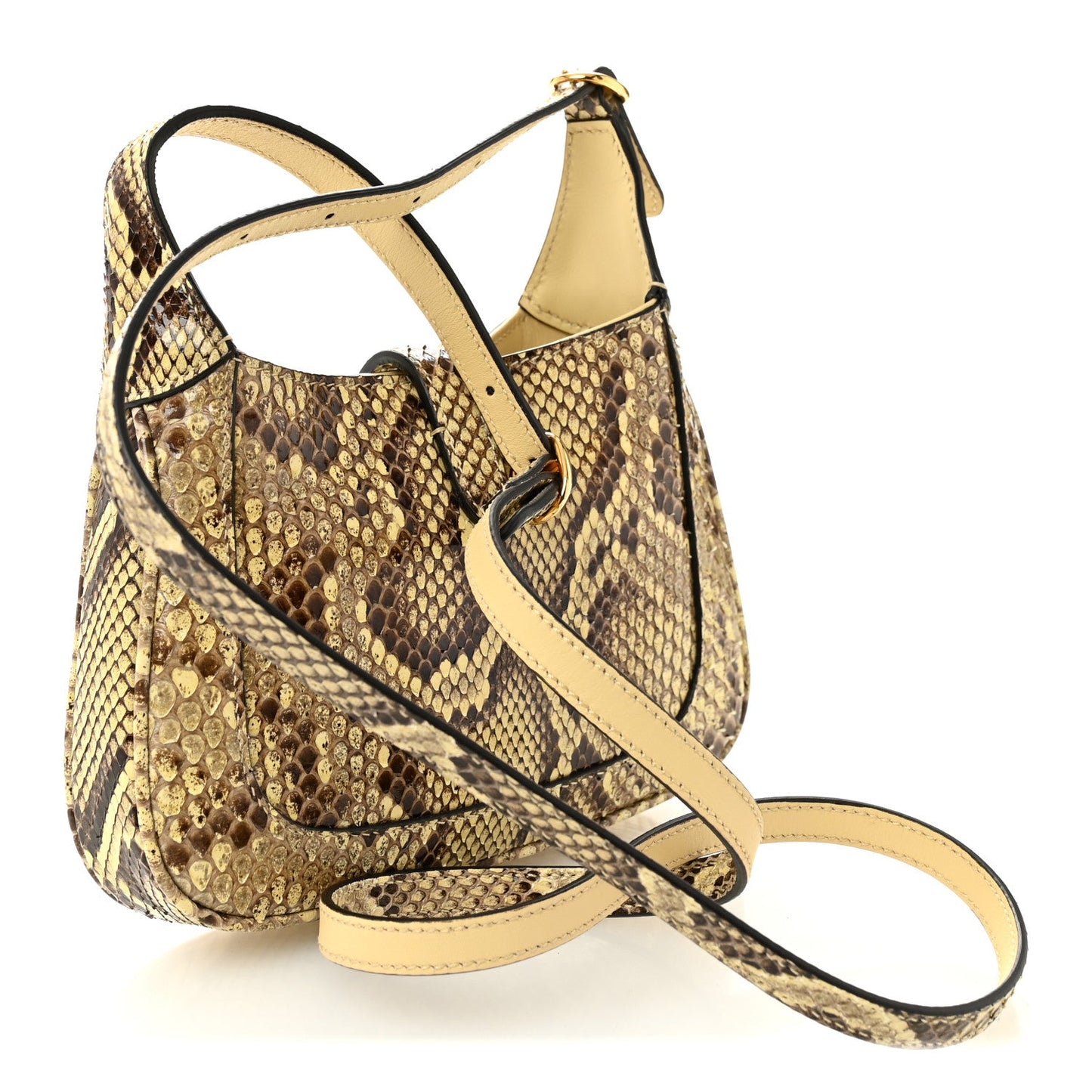 Snakeskin Mini Jackie 1961 Hobo Beige