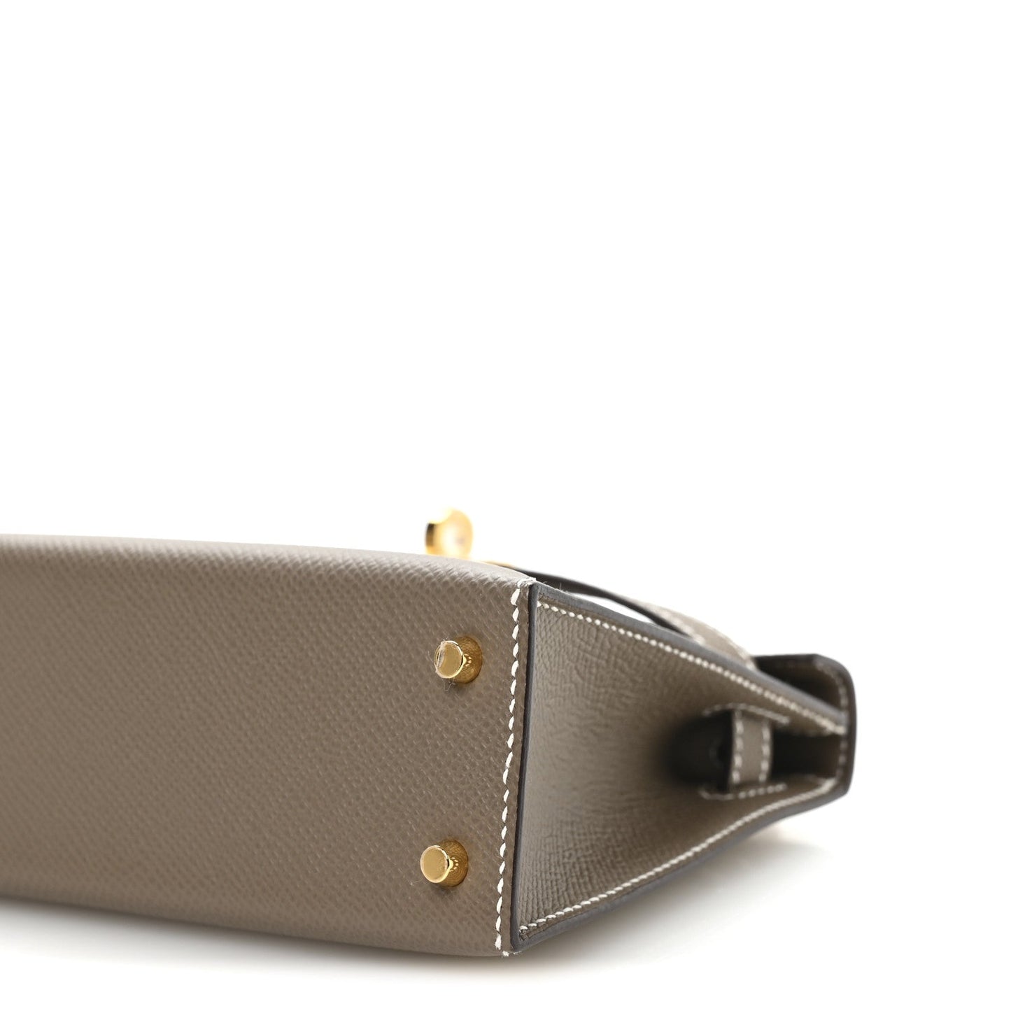 Epsom Mini Kelly Sellier 20 Etoupe