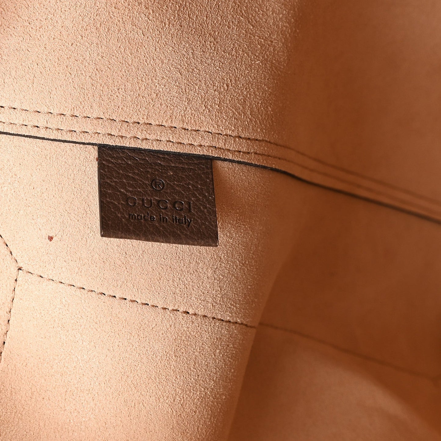 GG Supreme Monogram Web Ophidia Tote Brown