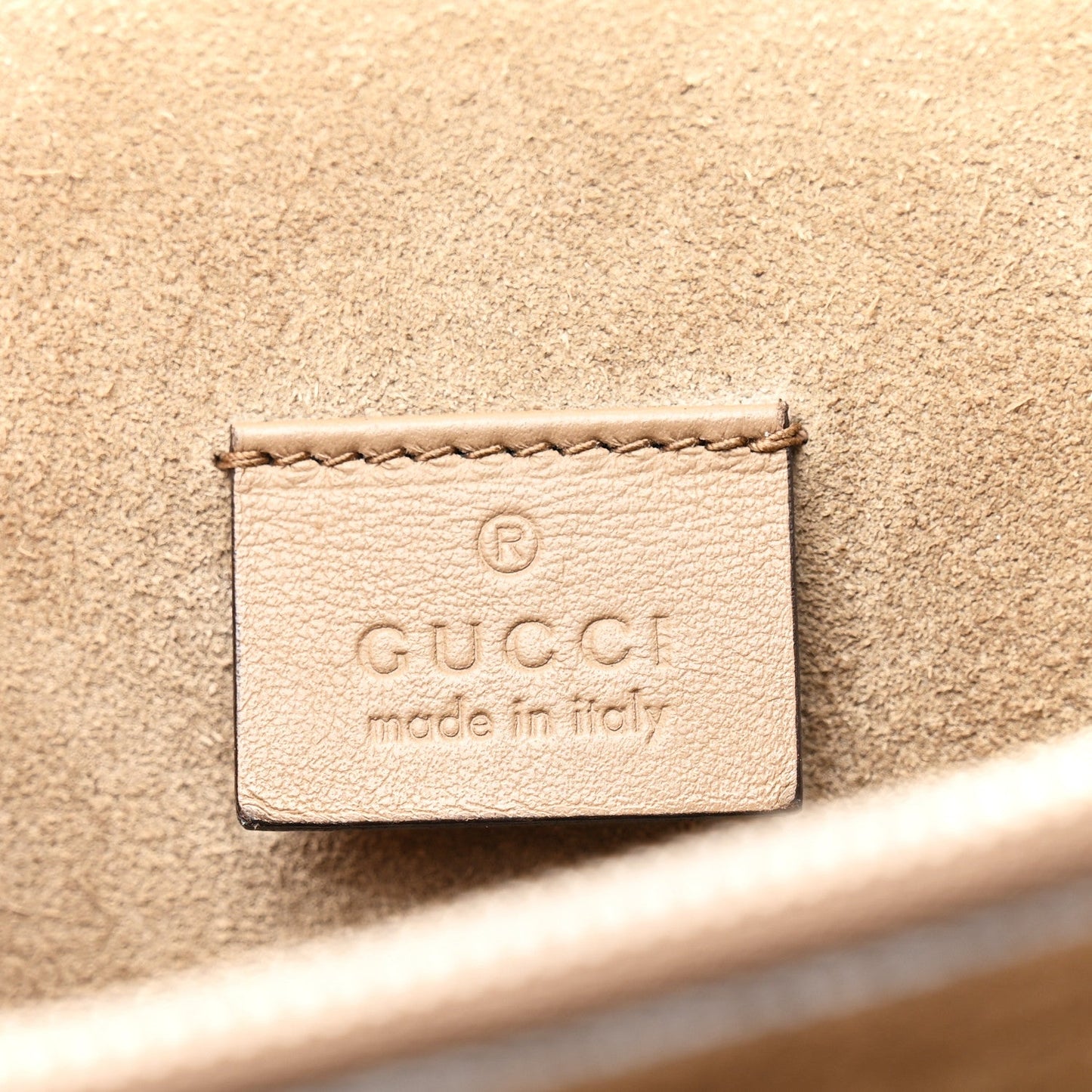 GG Supreme Monogram Medium Dionysus Shoulder Bag Taupe