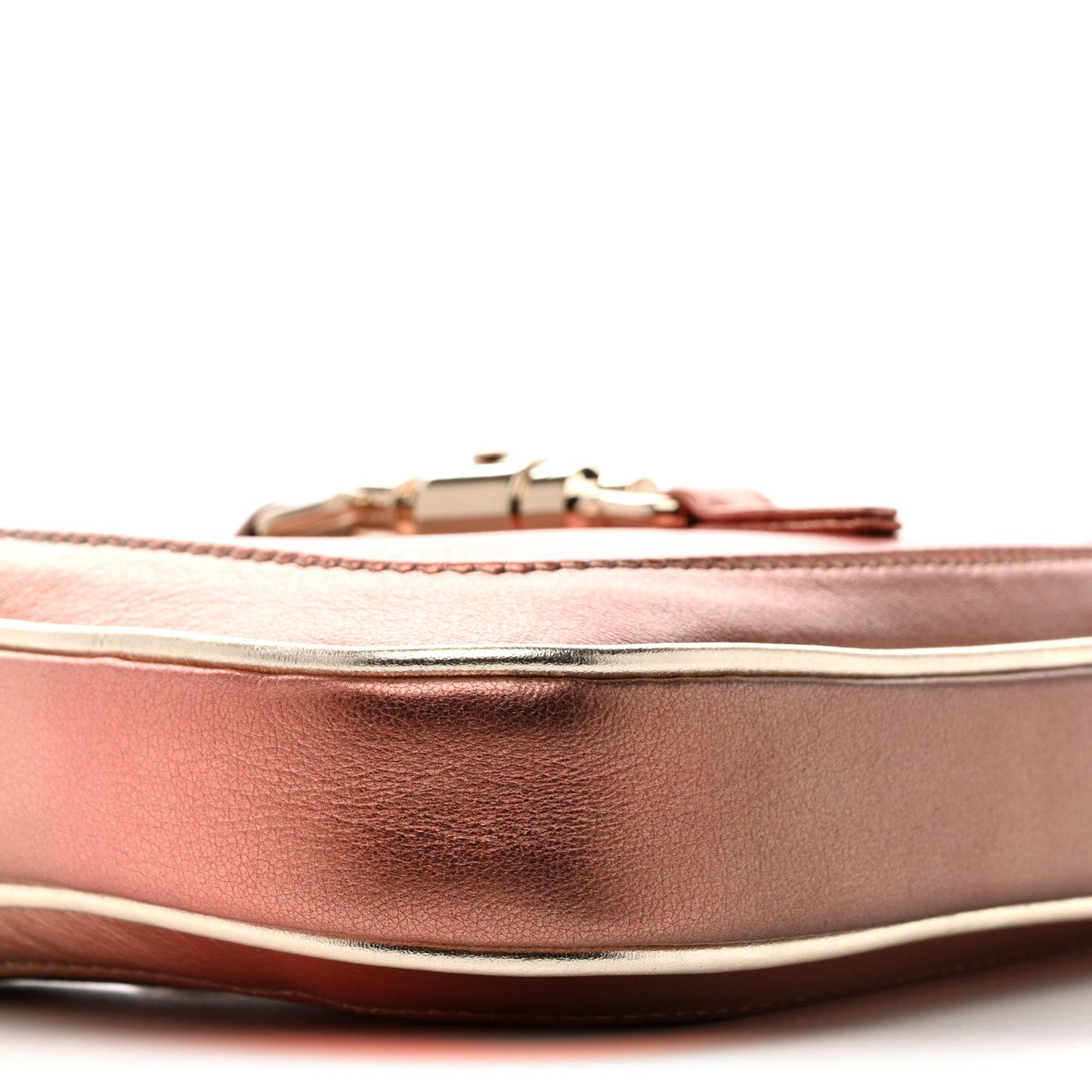Metallic Faded Nappa Mini Jackie 1961 Copper