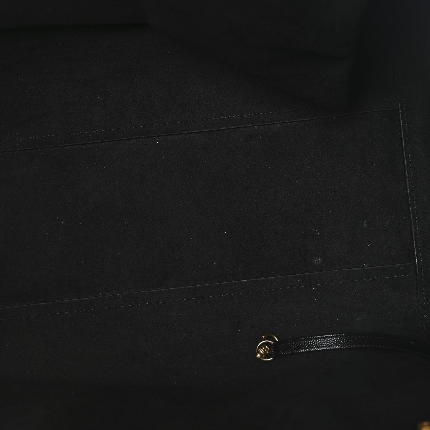 Caviar Medium Studded Deauville Tote Black