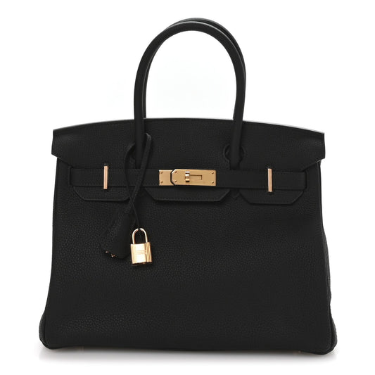 Togo Birkin 30 Black