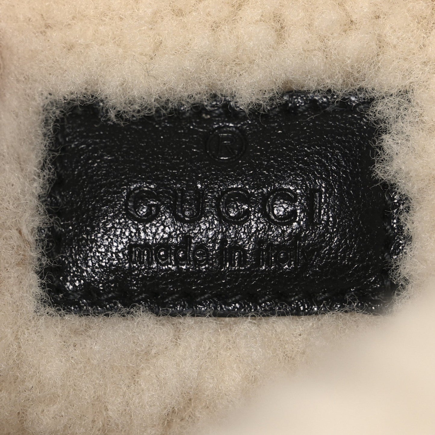 Sakai Be Green Calfskin Shearling Mini Dionysus Top Handle Bag Black