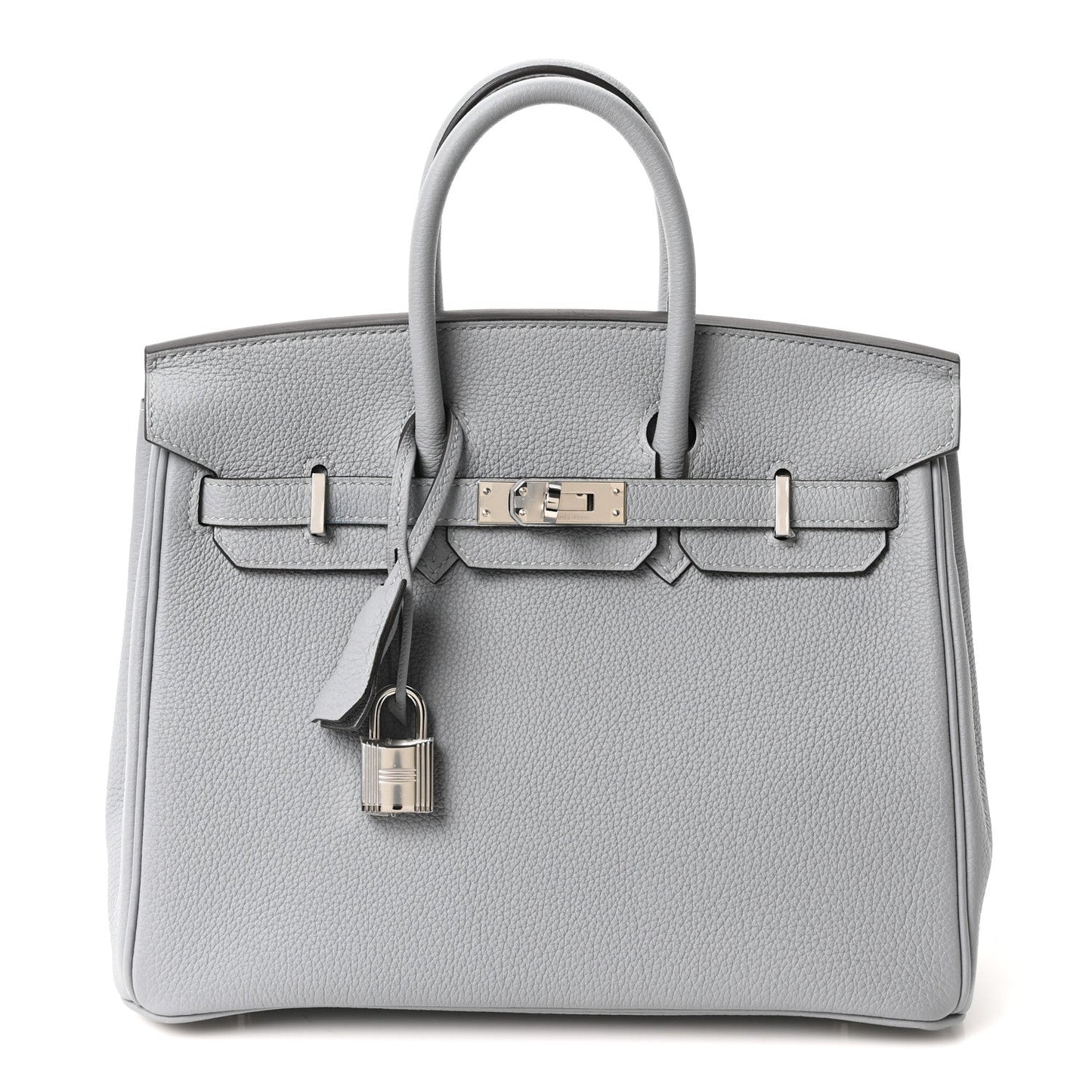 Togo Birkin 25 Gris Pantin
