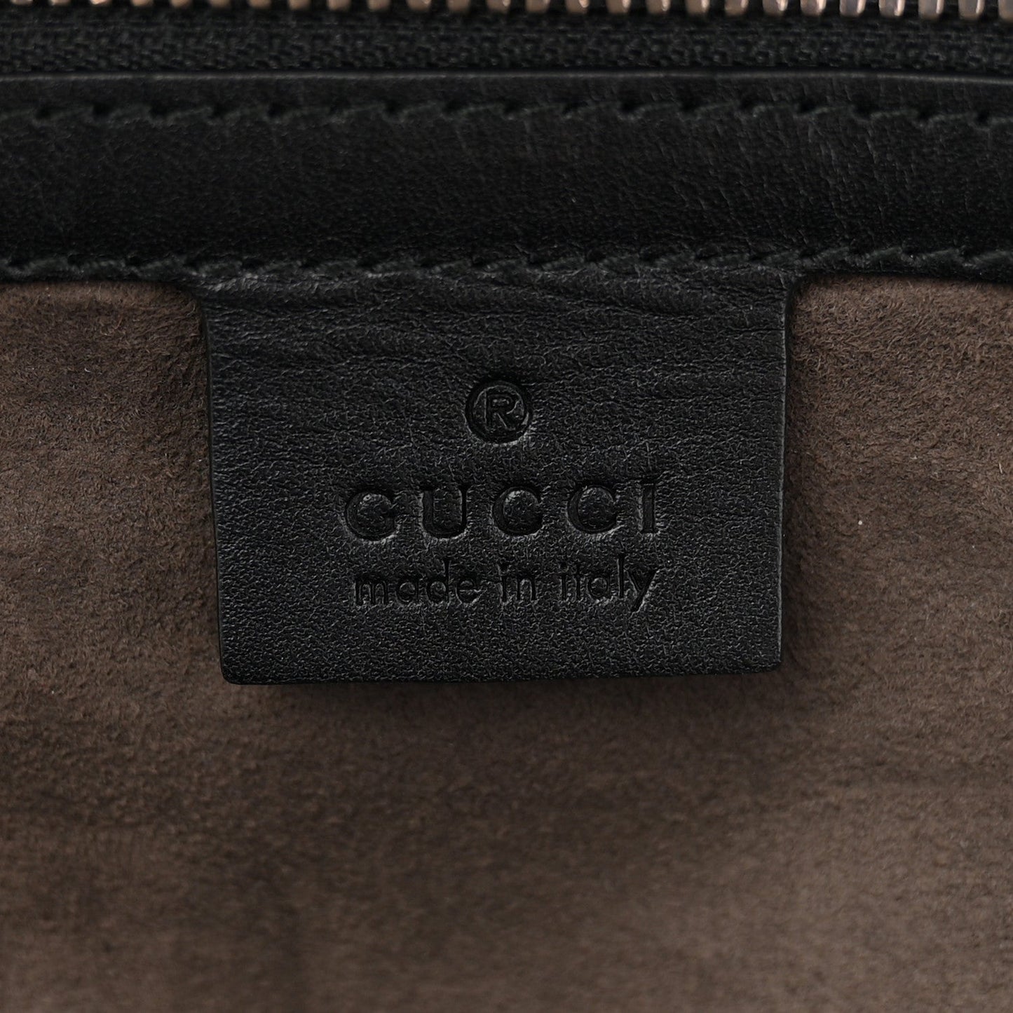 Guccissima Signature Small Day Backpack Black