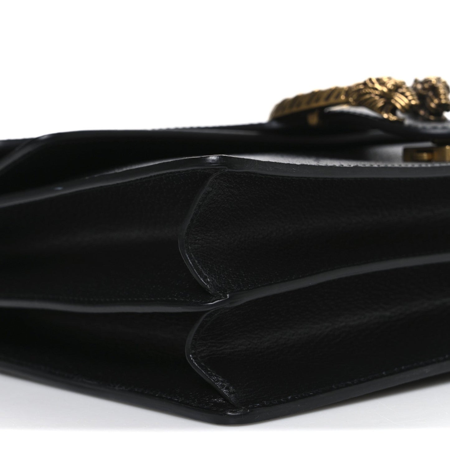 Calfskin Web Small Dionysus Shoulder Bag Black