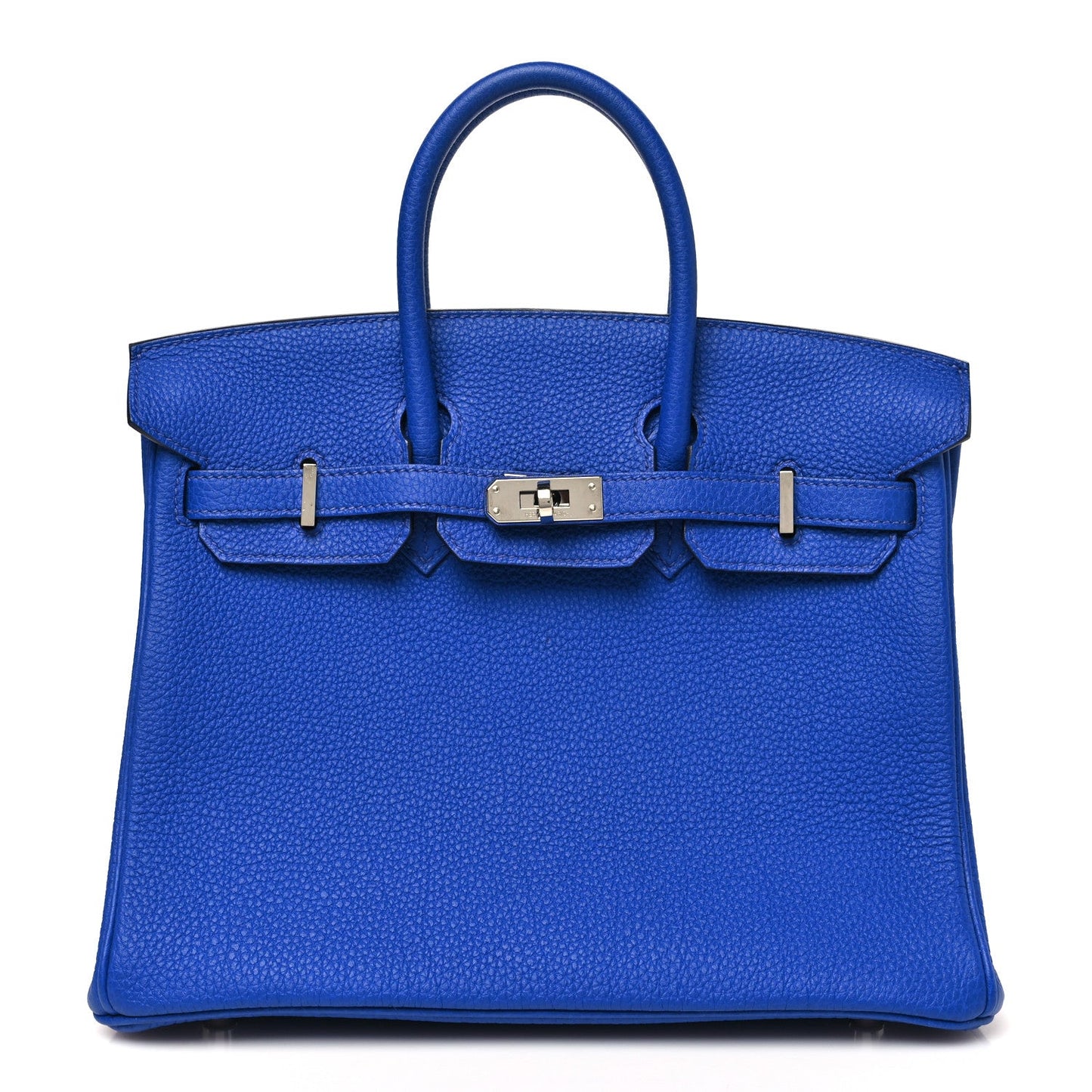 Togo Verso Birkin 25 Bleu Royal Capucine
