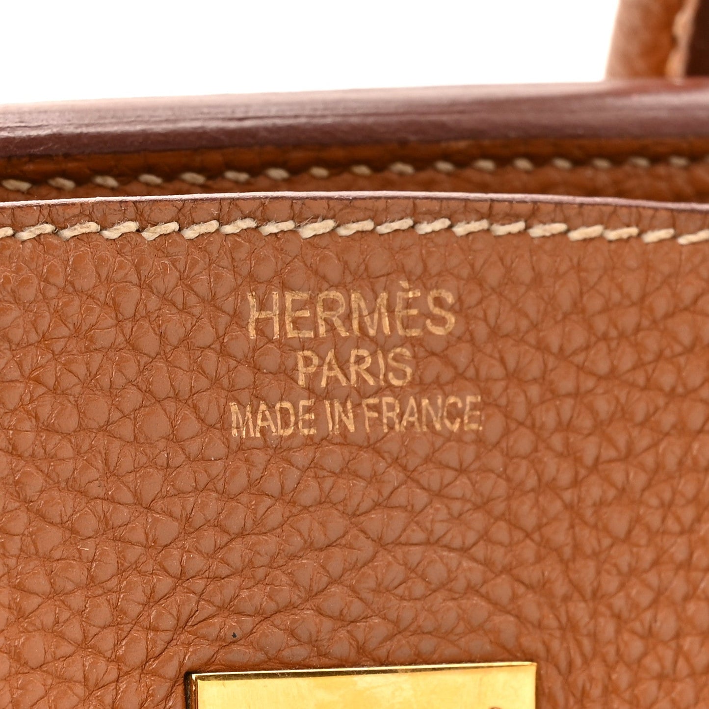 Togo Birkin 35 Gold