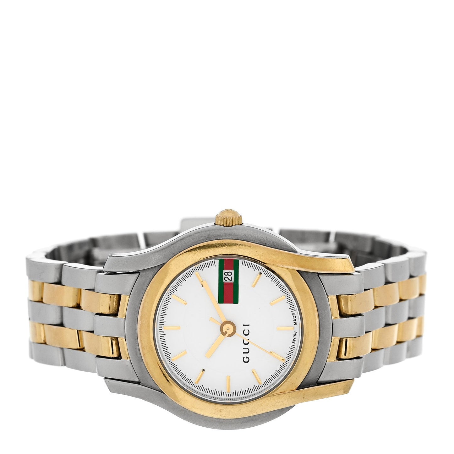 Stainless Steel 27mm 5500L Two Tone Quartz Watch