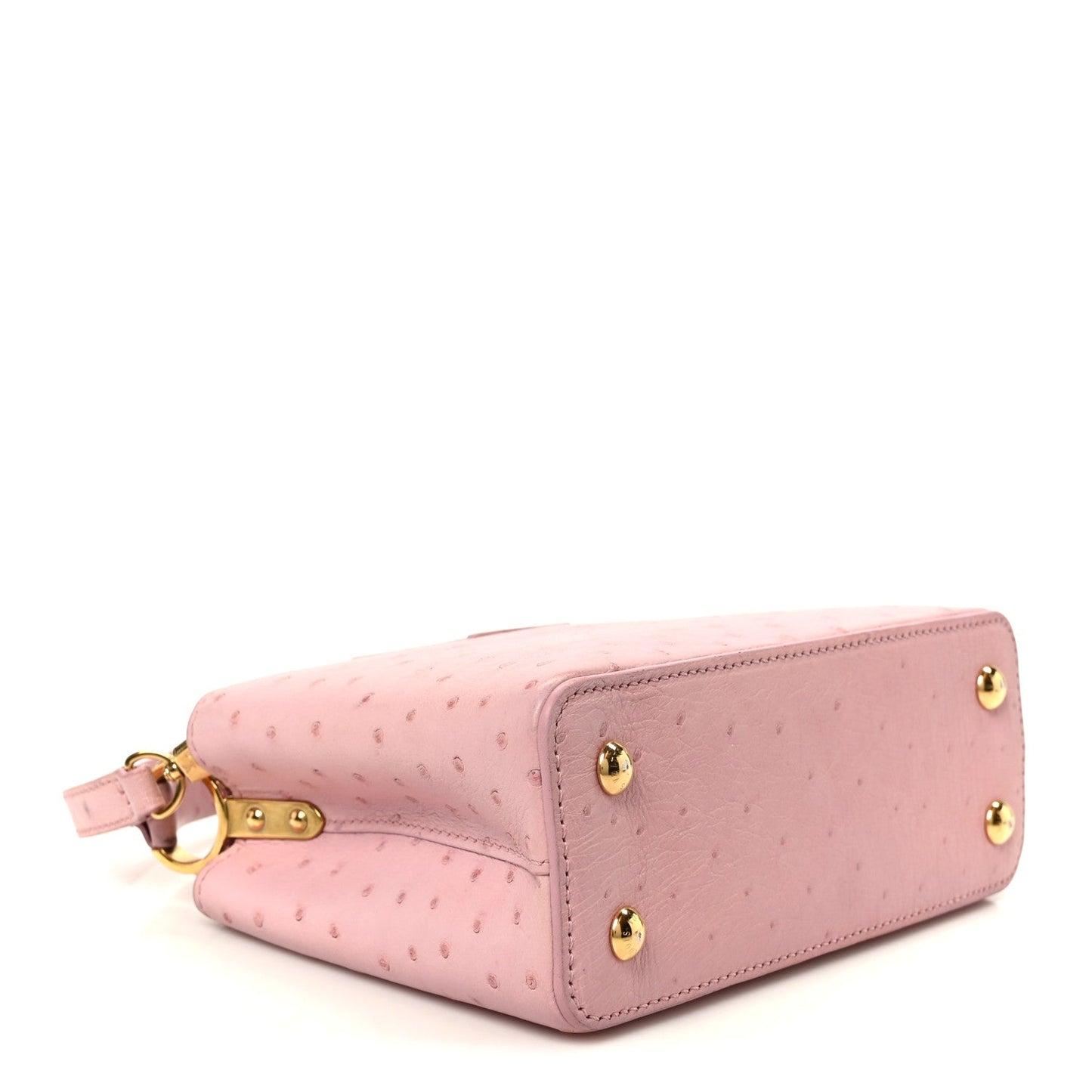 Ostrich Capucines Mini Pink