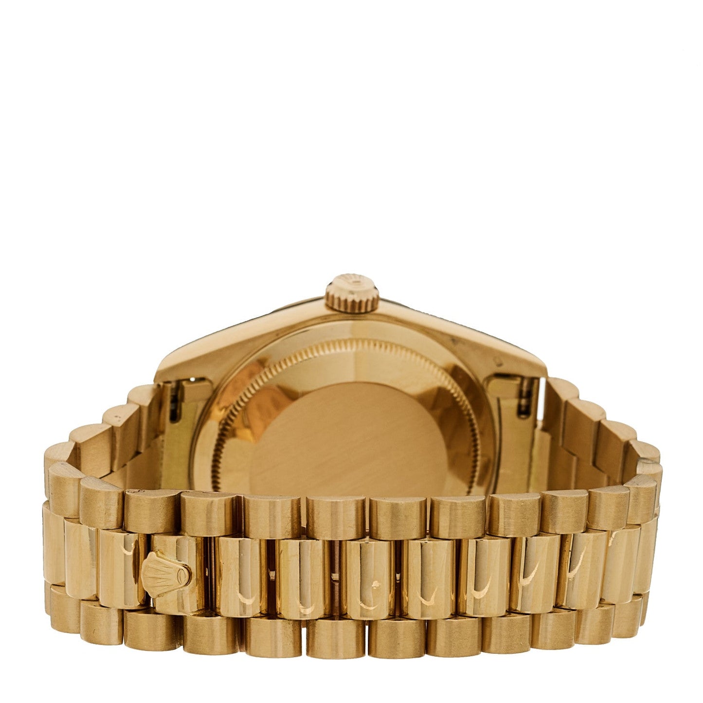 18K Yellow Gold Diamond 36mm Oyster Perpetual Day-Date President Watch Champagne 18238
