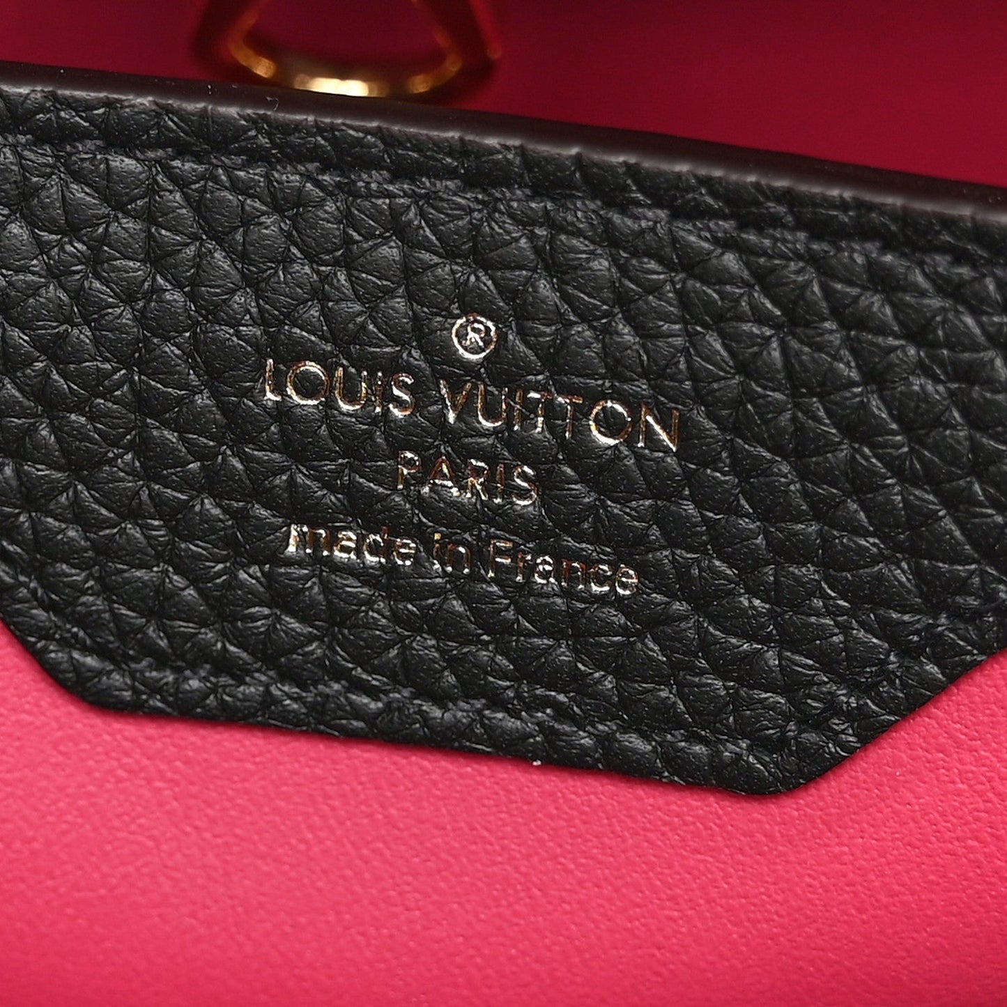 Taurillon Capucines PM Black