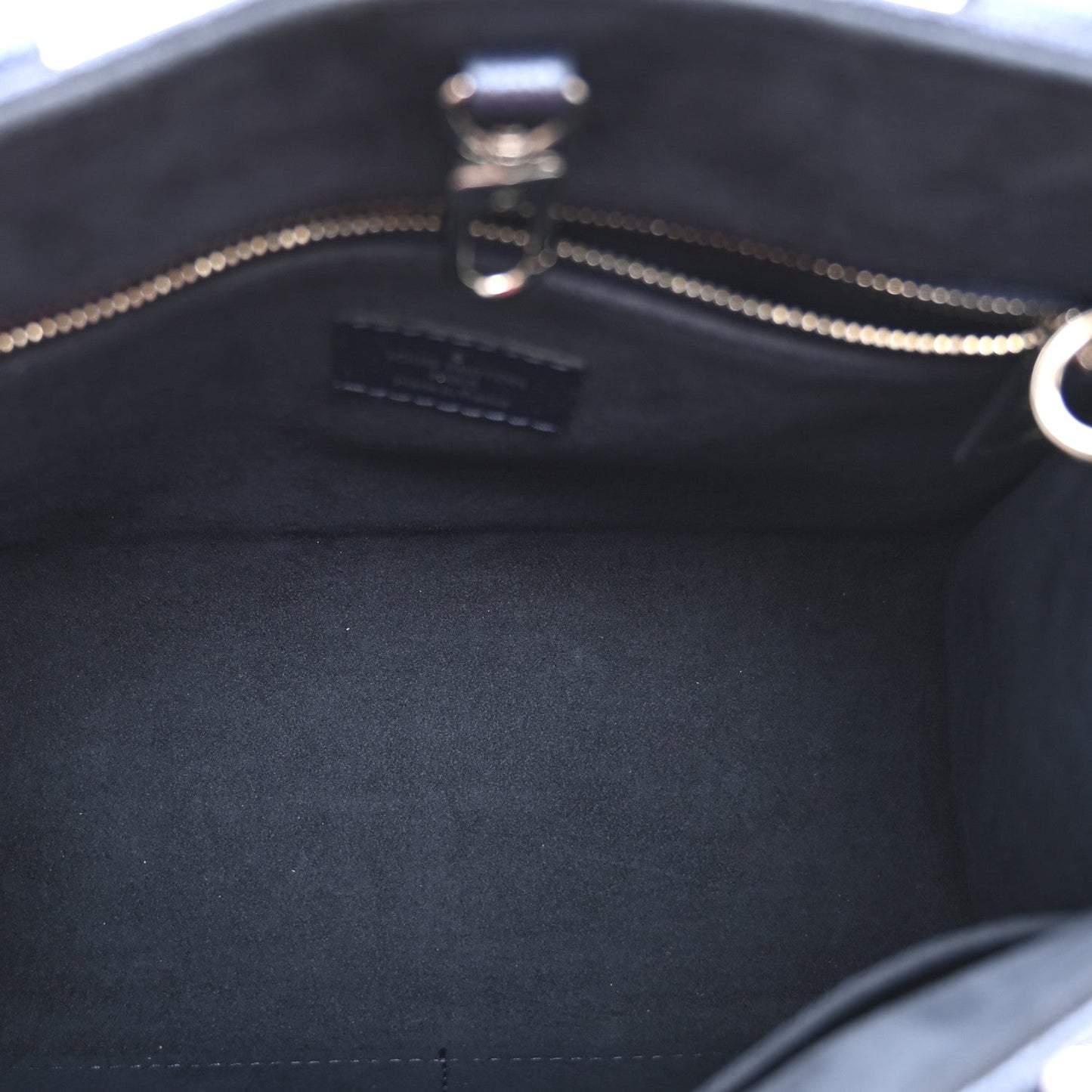 Metallic Empreinte Monogram Giant Onthego PM Navy Nacre
