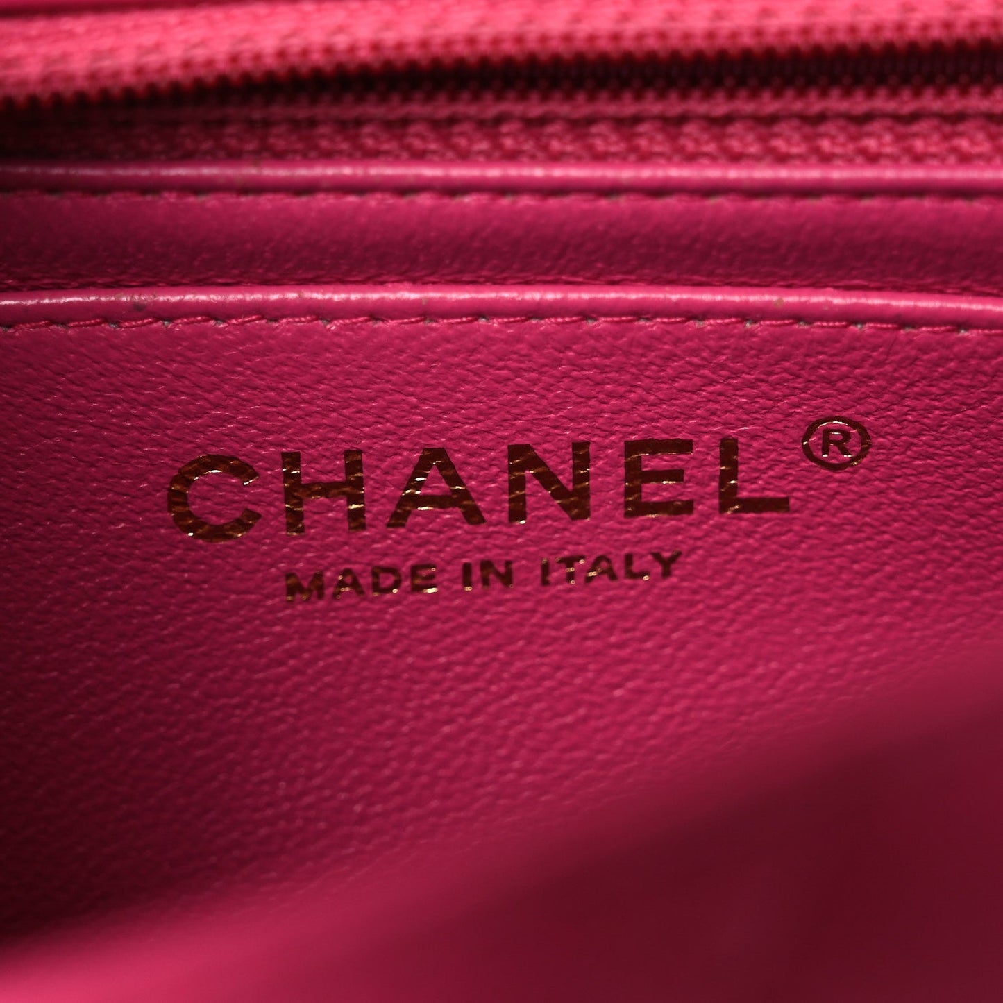 Lambskin Quilted Mini Square Flap Pink