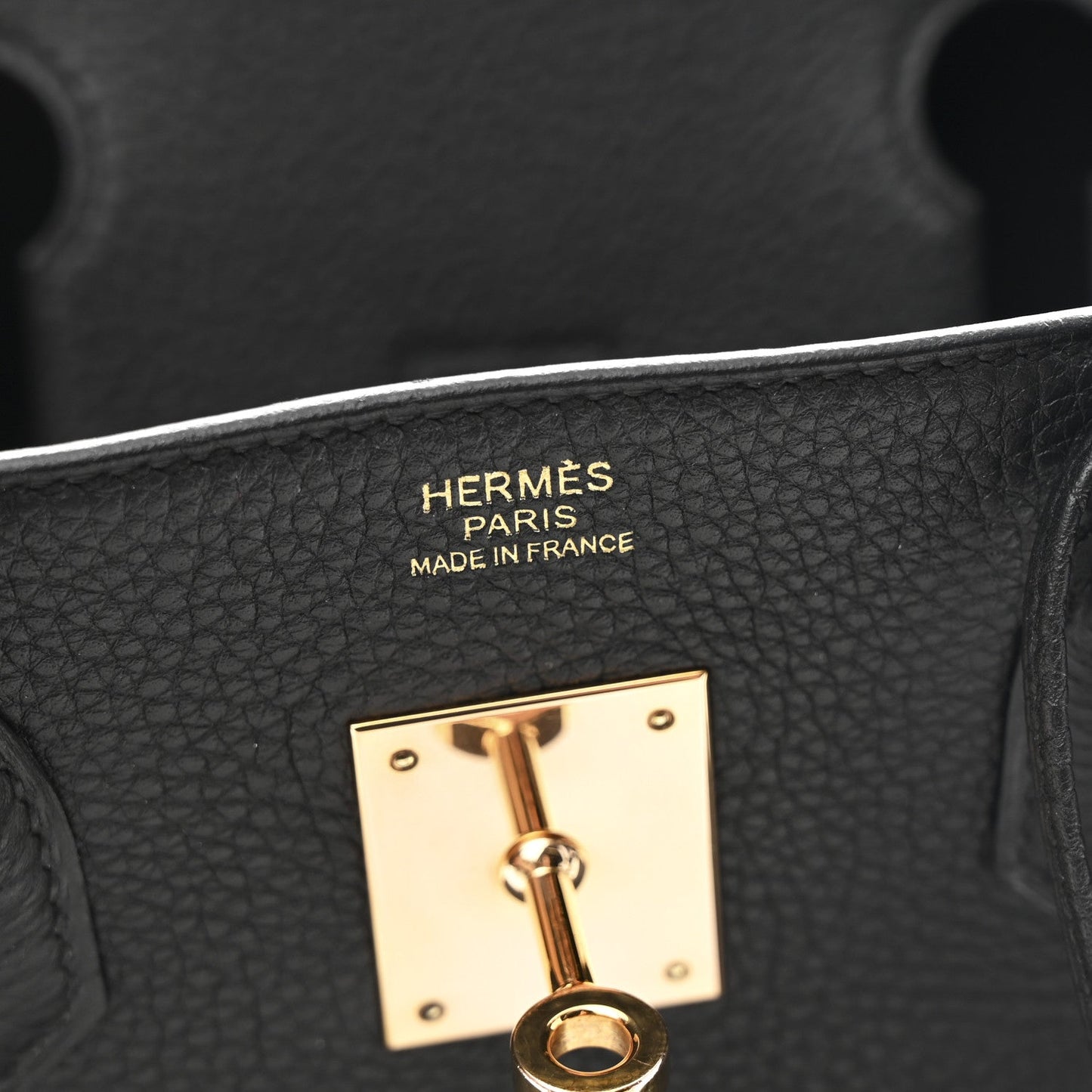 Togo Birkin 30 Black