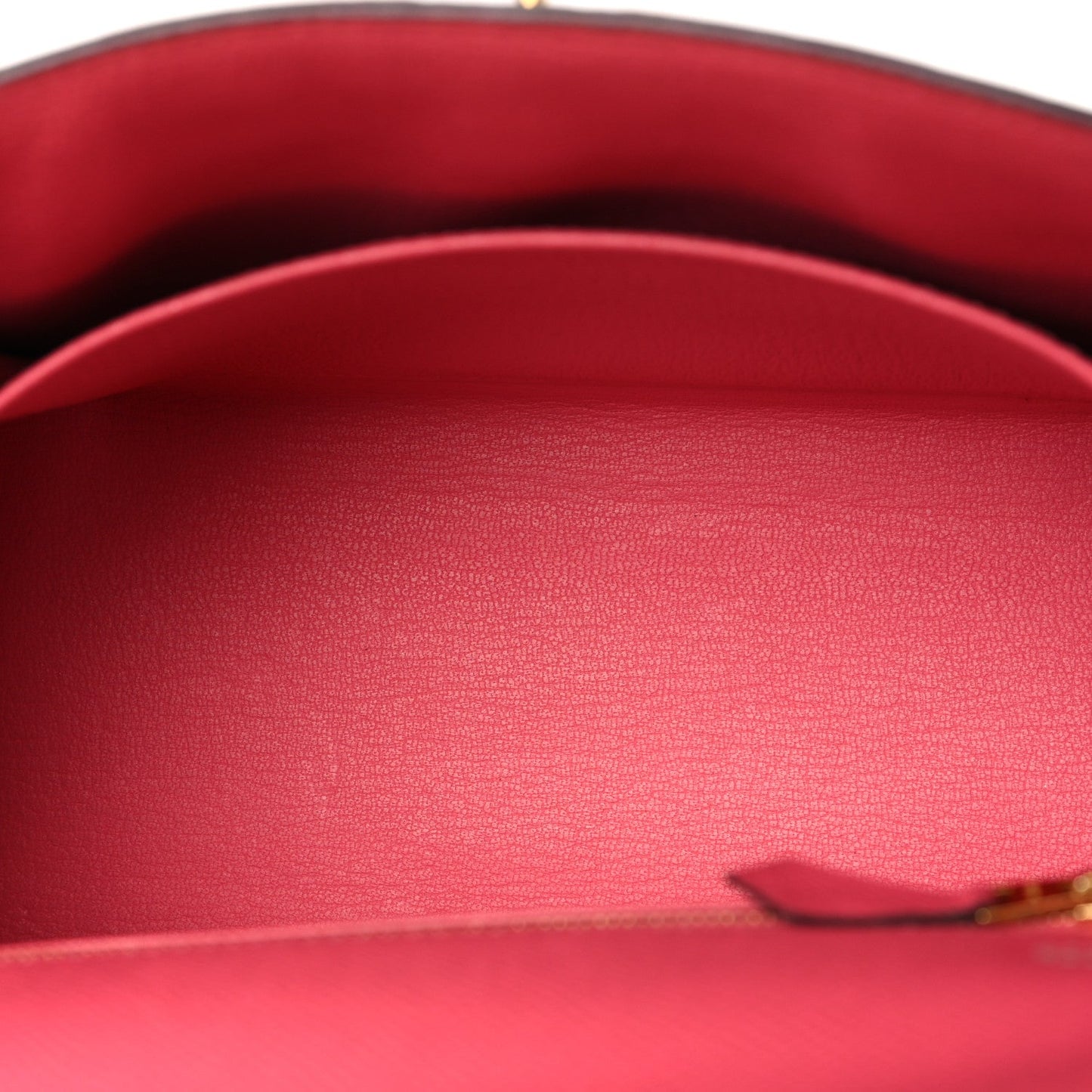 Epsom Bi-Color Horseshoe Kelly Sellier 25 Rose Azalee Craie