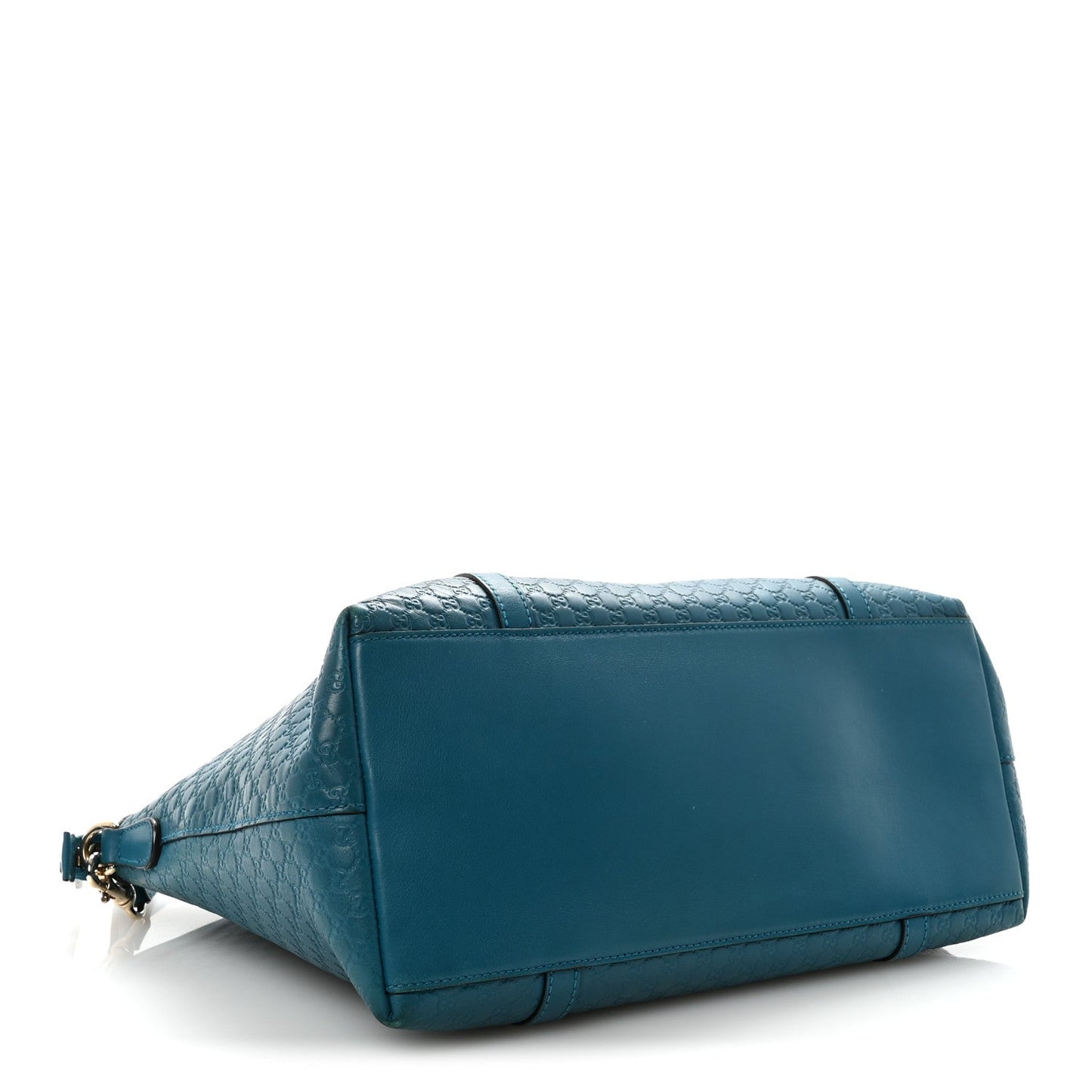 Soft Microguccissima Dome Satchel Deep Cobalt
