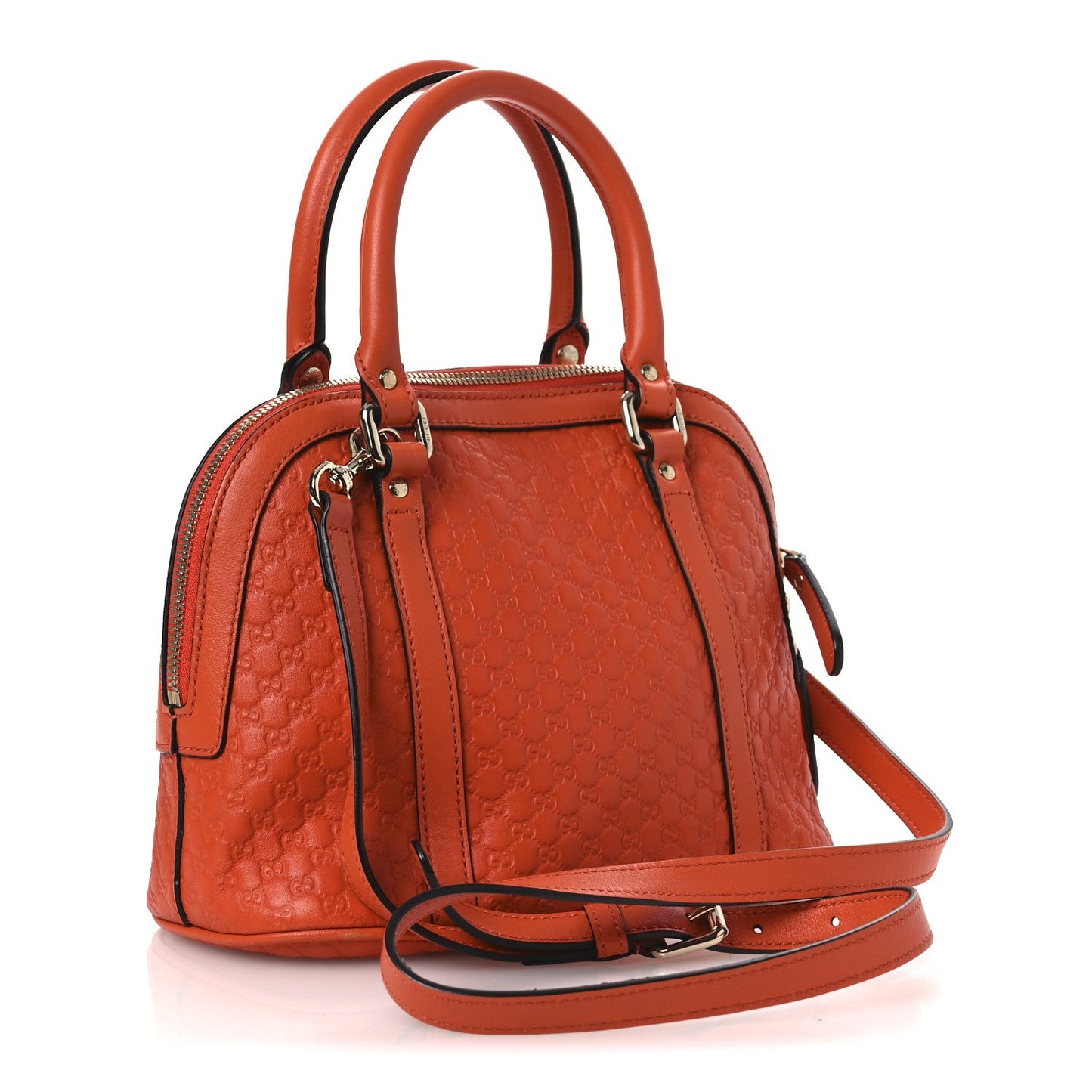 Microguccissima Mini Dome Bag Sun Orange