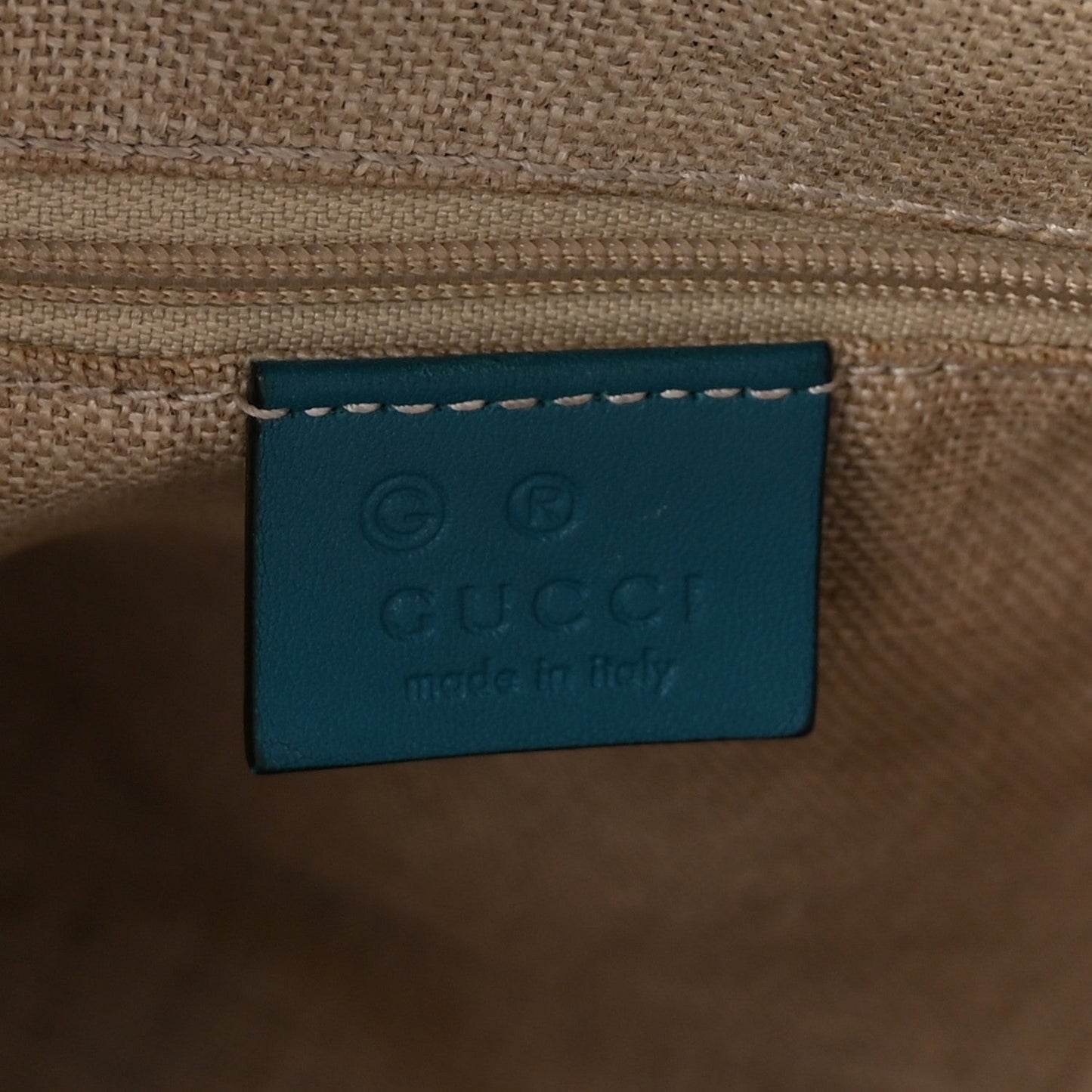 Soft Microguccissima Dome Satchel Deep Cobalt