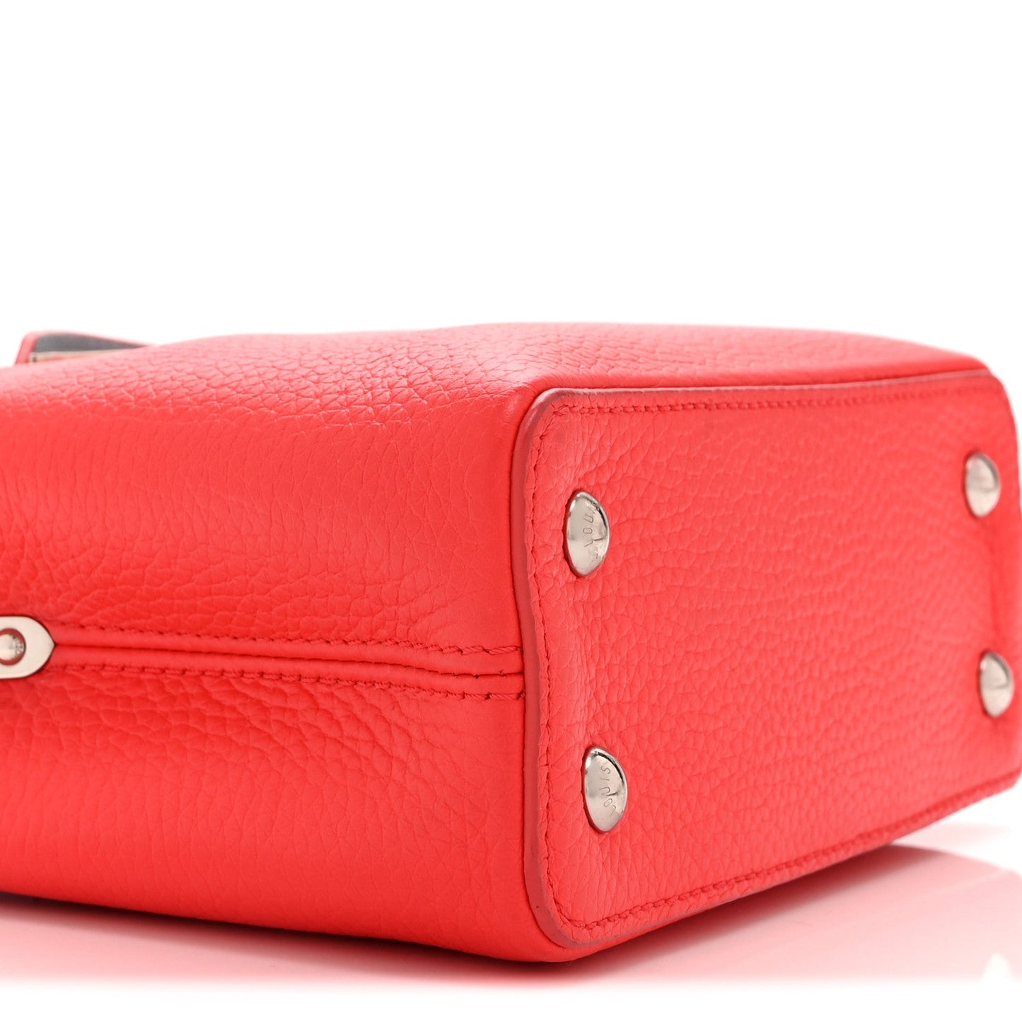 Taurillon Capucines Mini Coral Olympe Blue