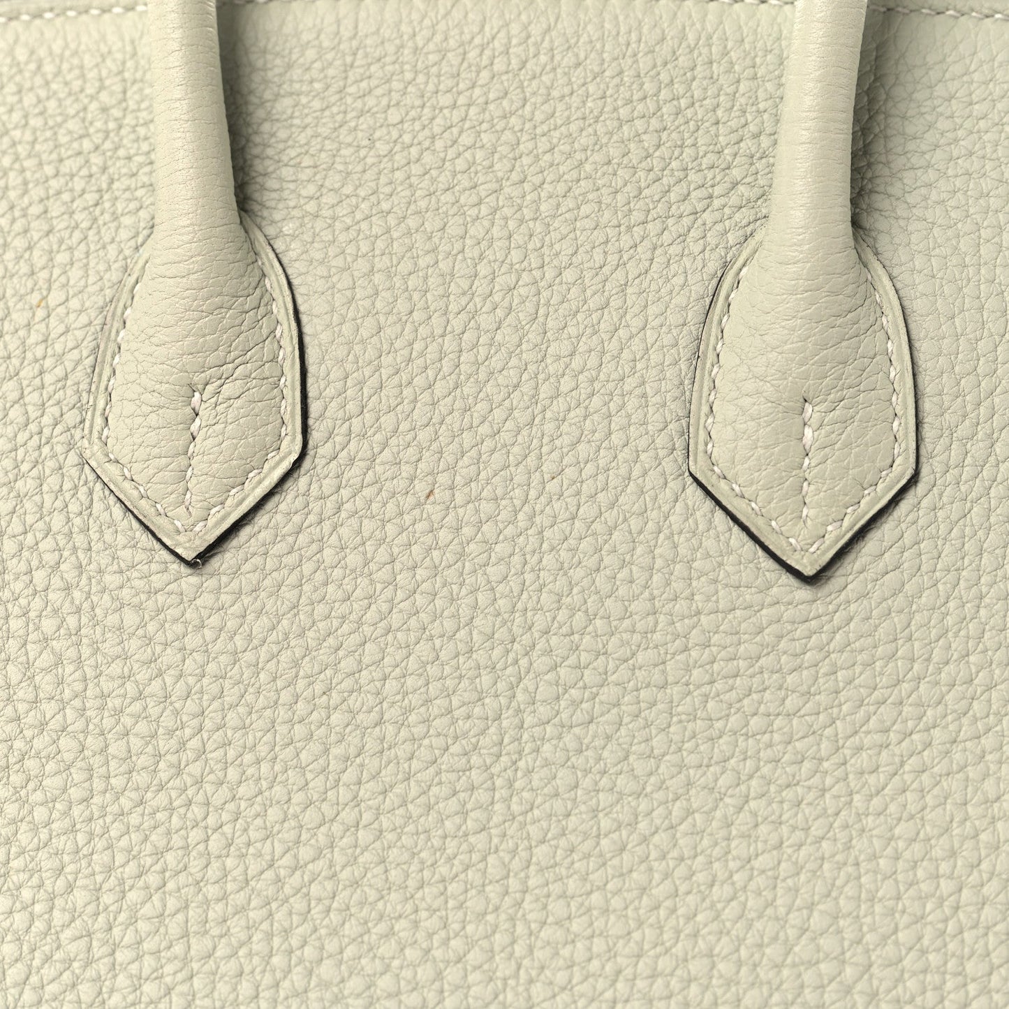 Togo Birkin 25 Gris Neve
