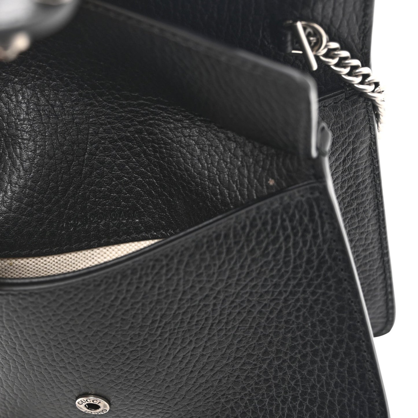 Dollar Calfskin Crystal Mini Dionysus Top Handle Bag Black Crystal