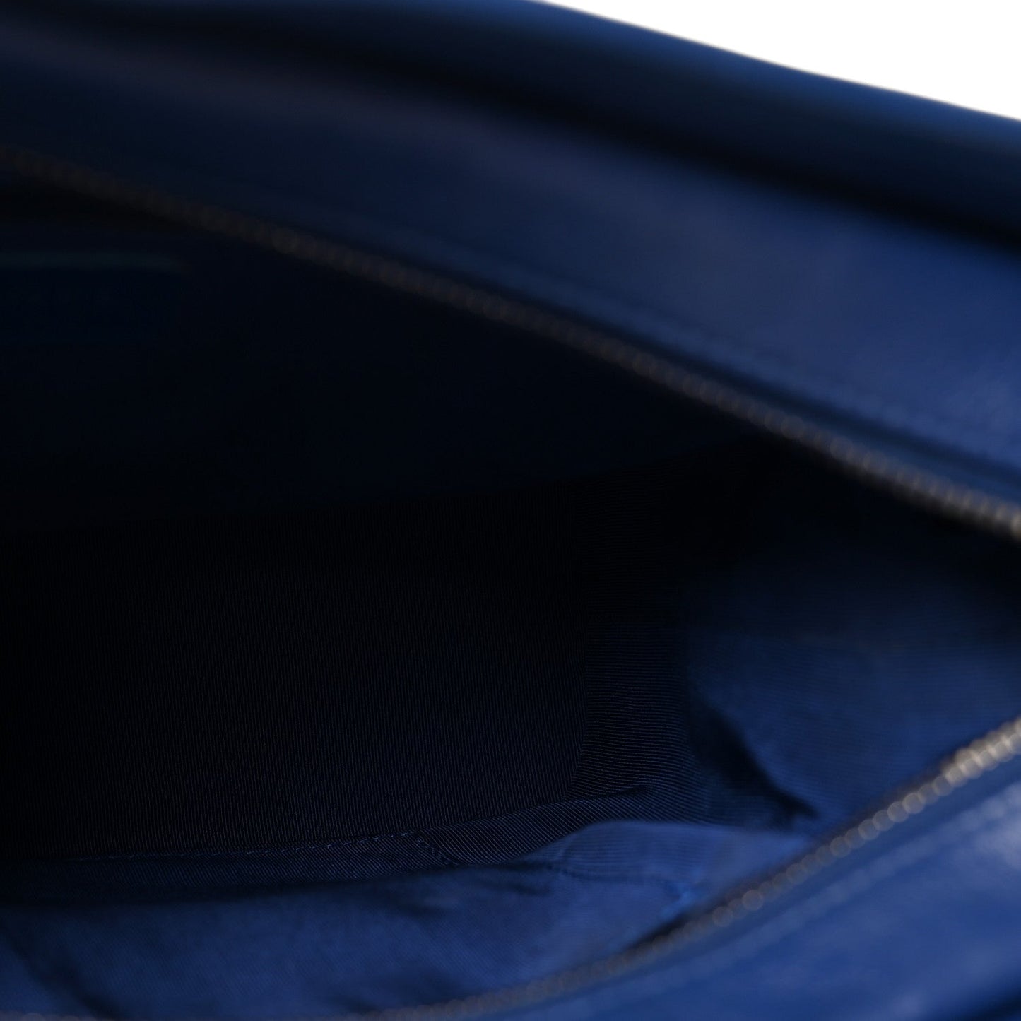 Aged Calfskin Quilted Medium Gabrielle Hobo Blue