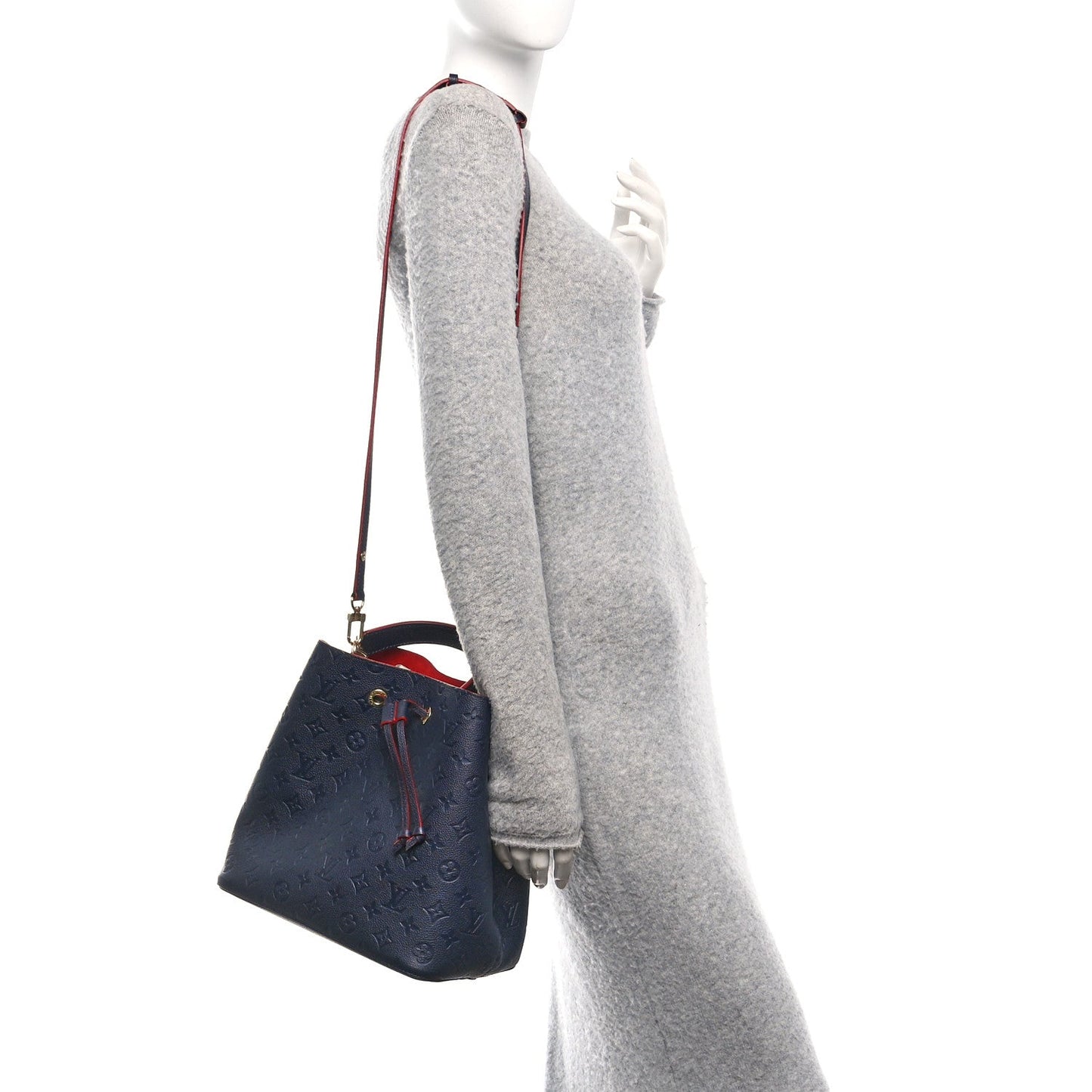 Empreinte Neonoe MM Marine Rouge