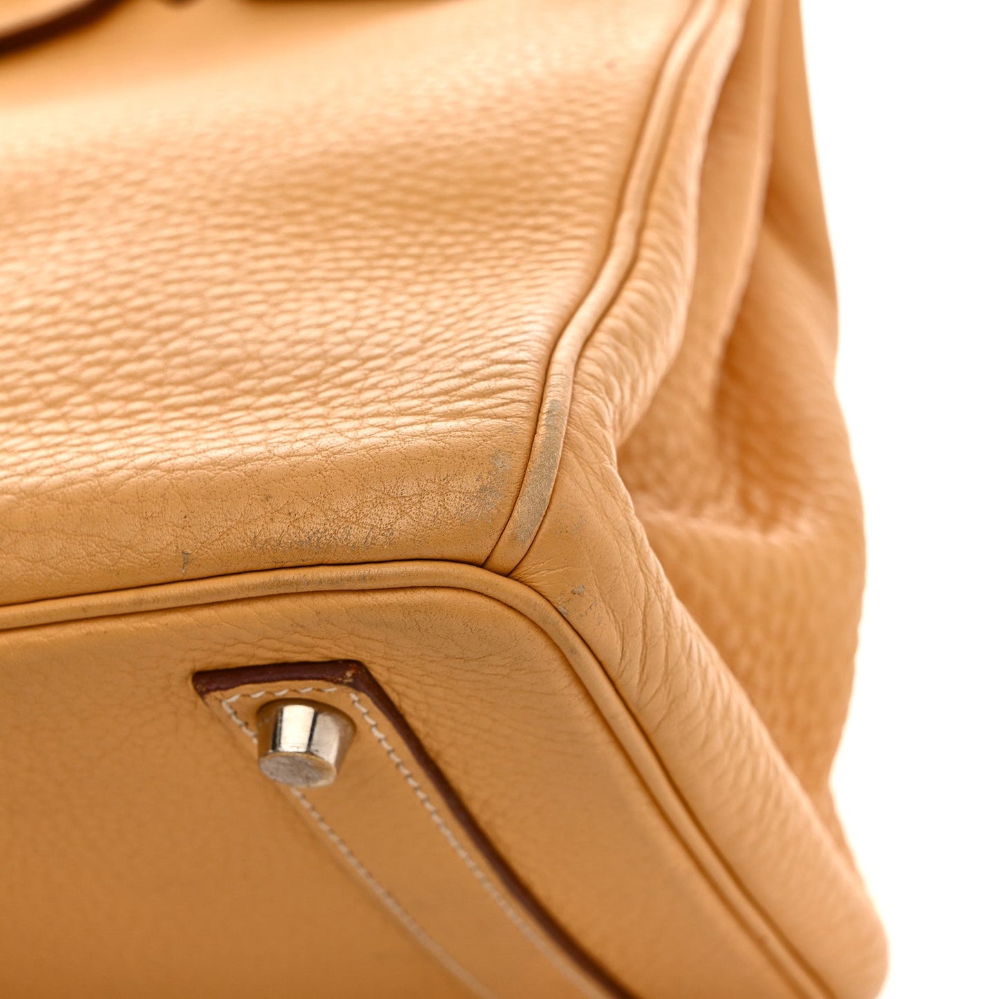 Taurillon Clemence HAC Birkin 32 Natural Sable