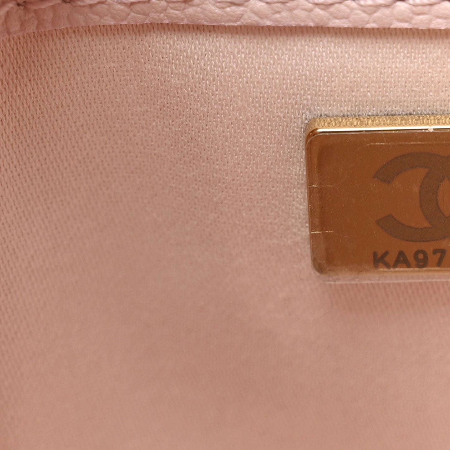 Caviar Quilted Mini Chanel 25 Handbag Light Pink