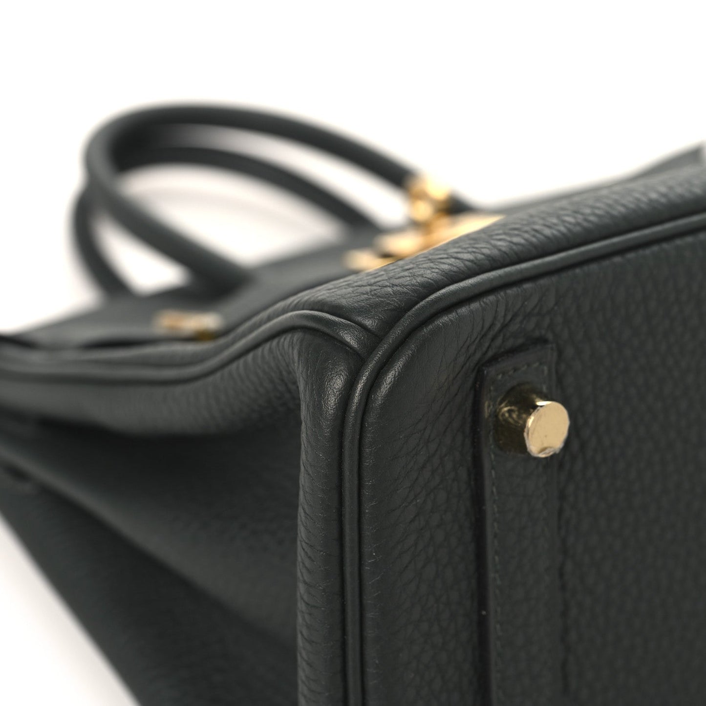 Togo Birkin 25 Vert Fonce