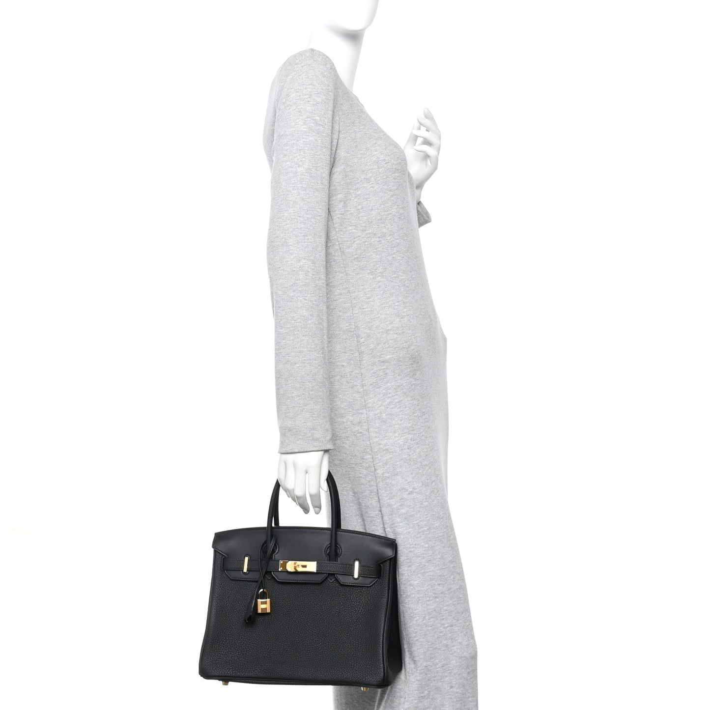Togo Swift Canvas 3 in 1 Birkin 30 Black
