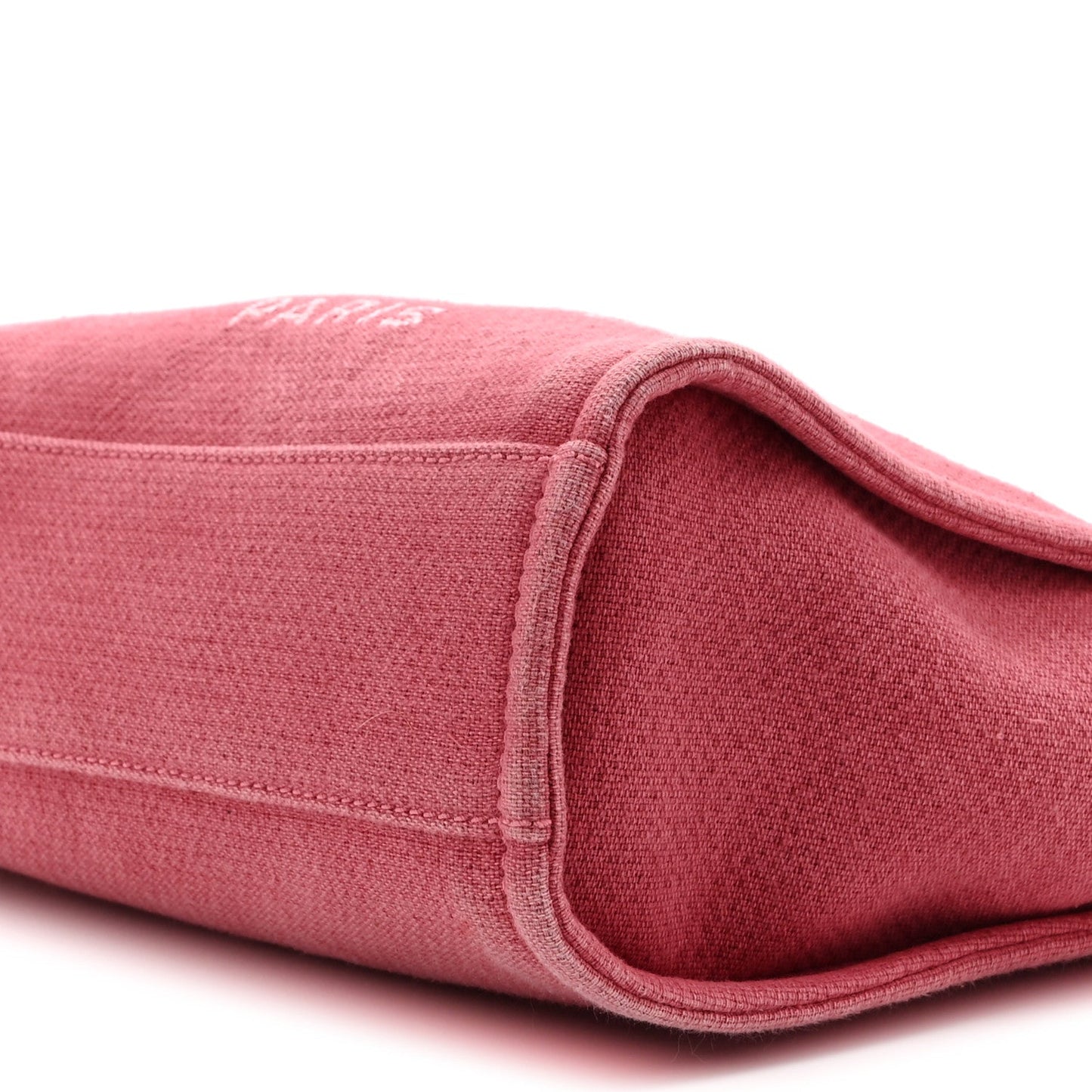 Canvas Mini Deauville Tote Red