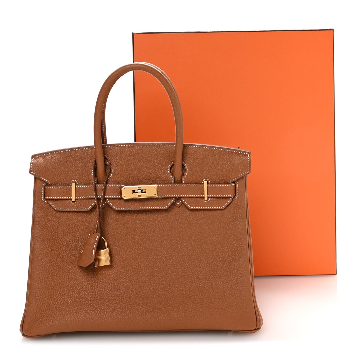 Togo Birkin 30 Gold