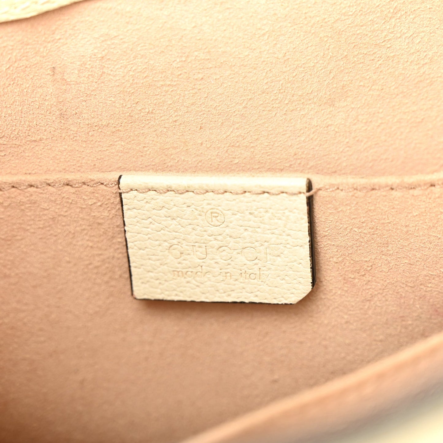 GG Supreme Monogram Flora Textured Calfskin Small Padlock Tote Beige Ebony Multicolor Mystic White