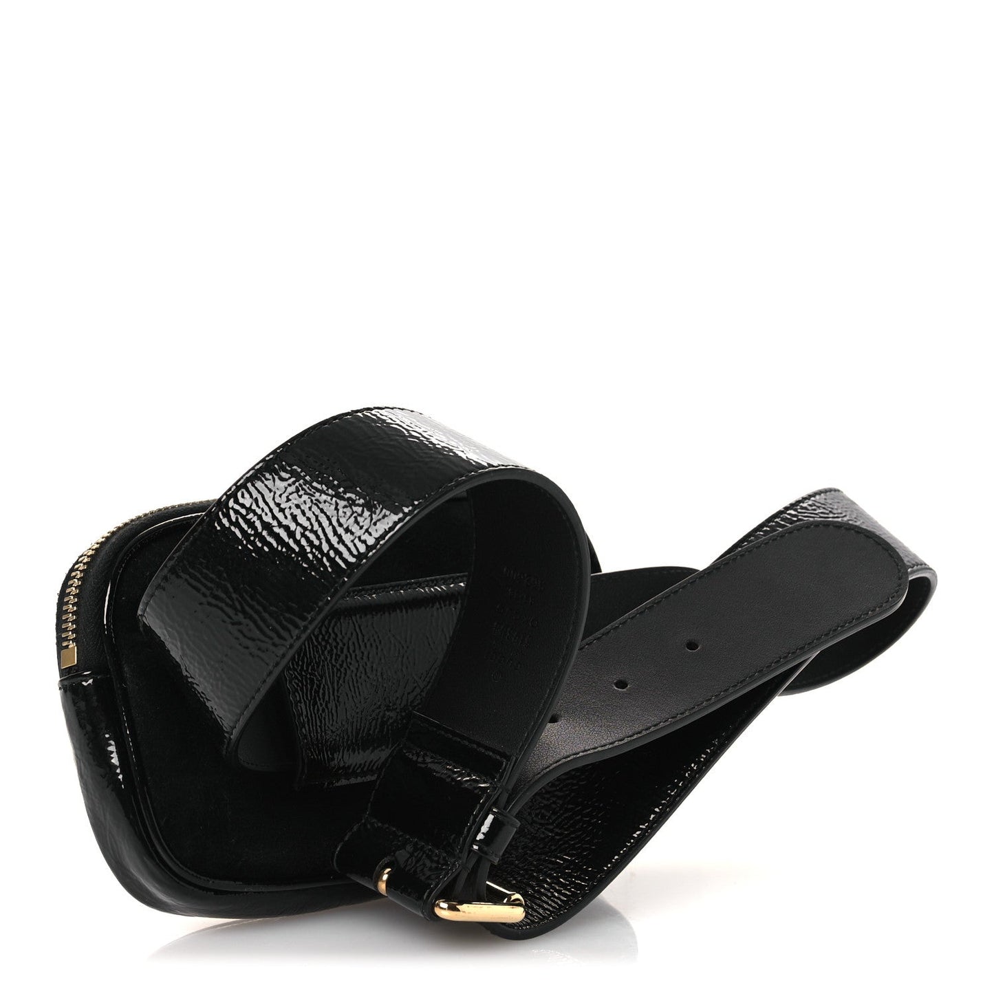 Suede Patent Ophidia Belted iPhone Case 85 34 Black
