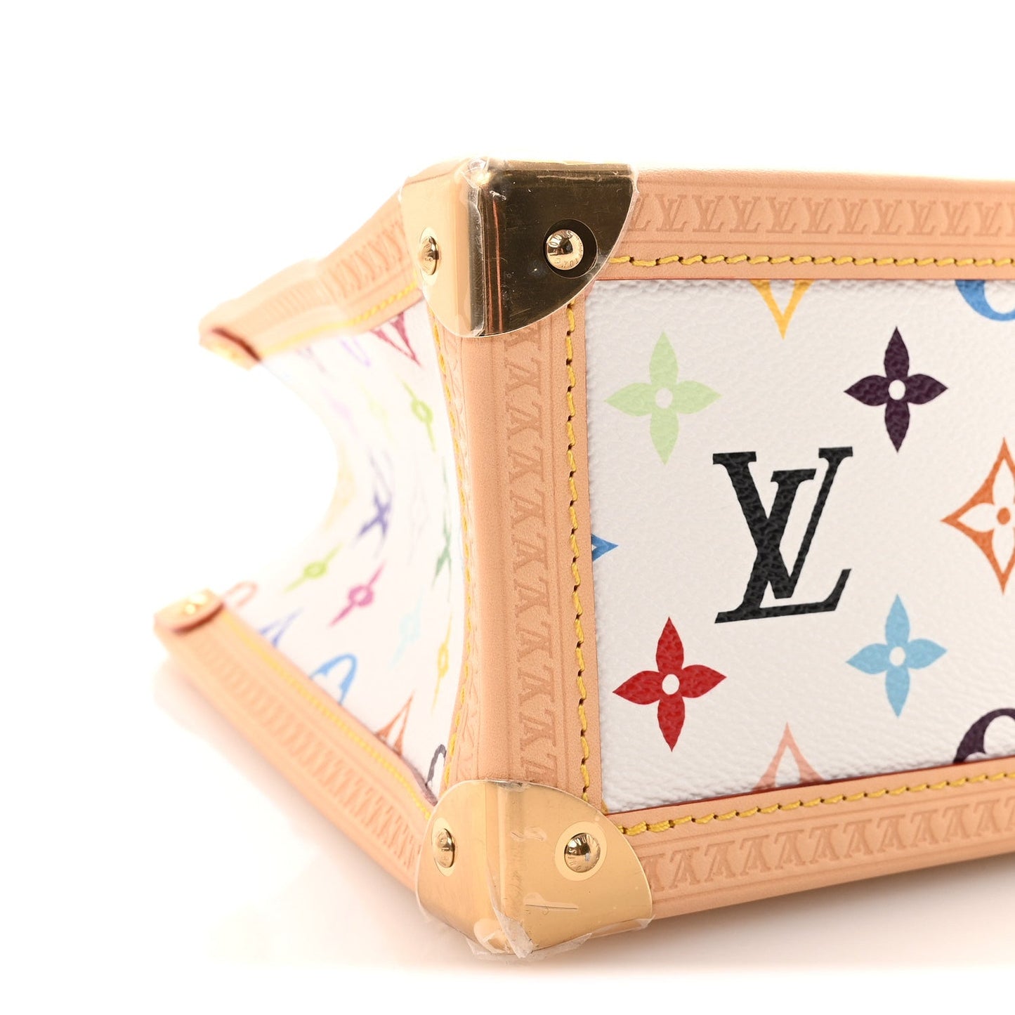 LV X TM Monogram Multicolor Onthego PM White