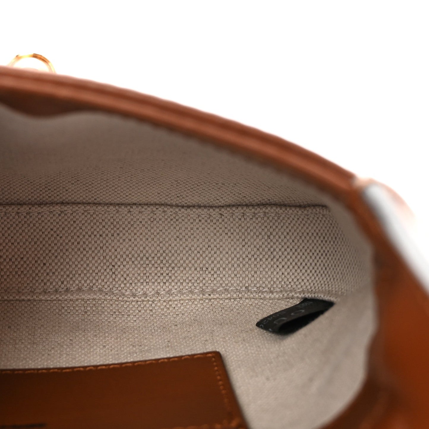New Canvas Charisma Calfskin Crystal GG Monogram Mini Jackie 1961 Hobo Camel Ebony