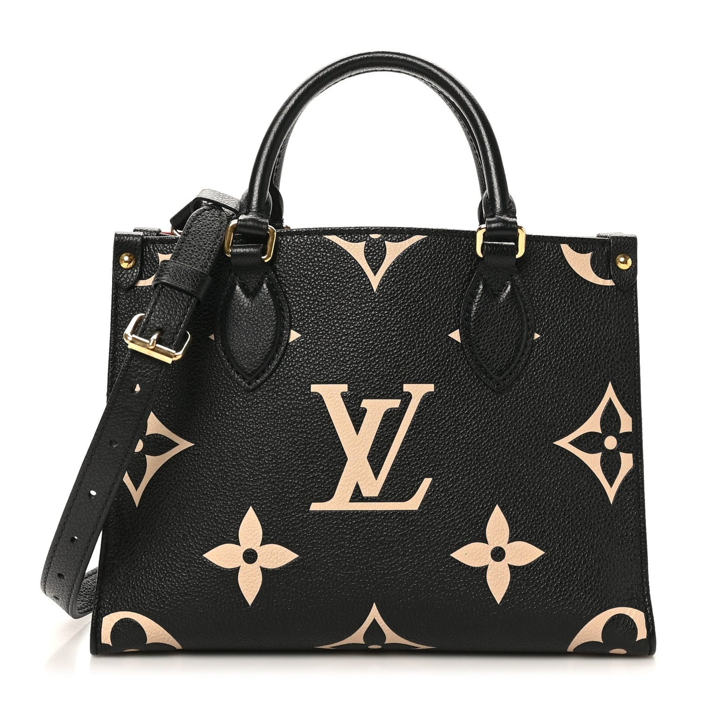 Empreinte Monogram Giant Onthego PM Black Beige