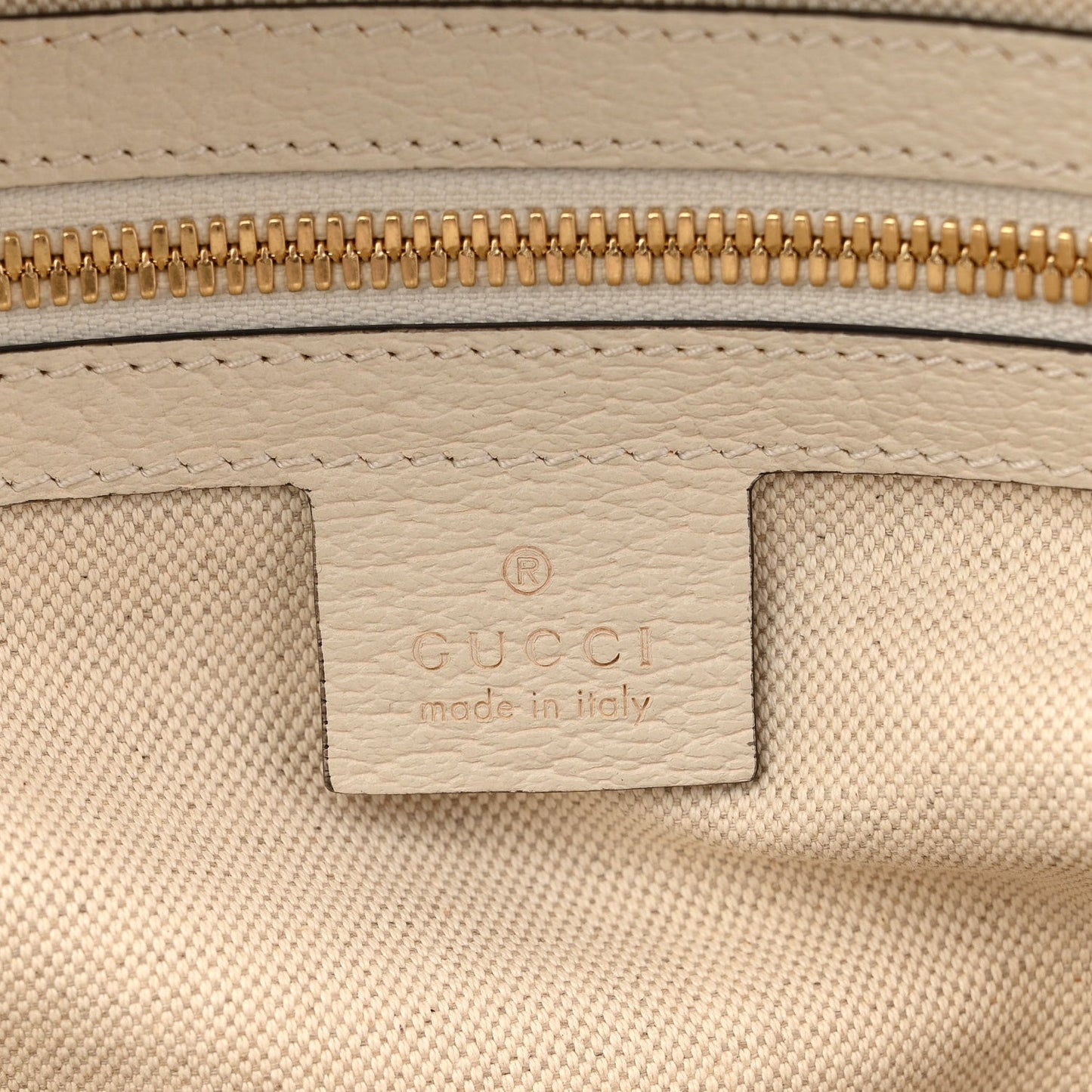 GG Supreme Monogram Flora Web Small Ophidia Day Backpack White